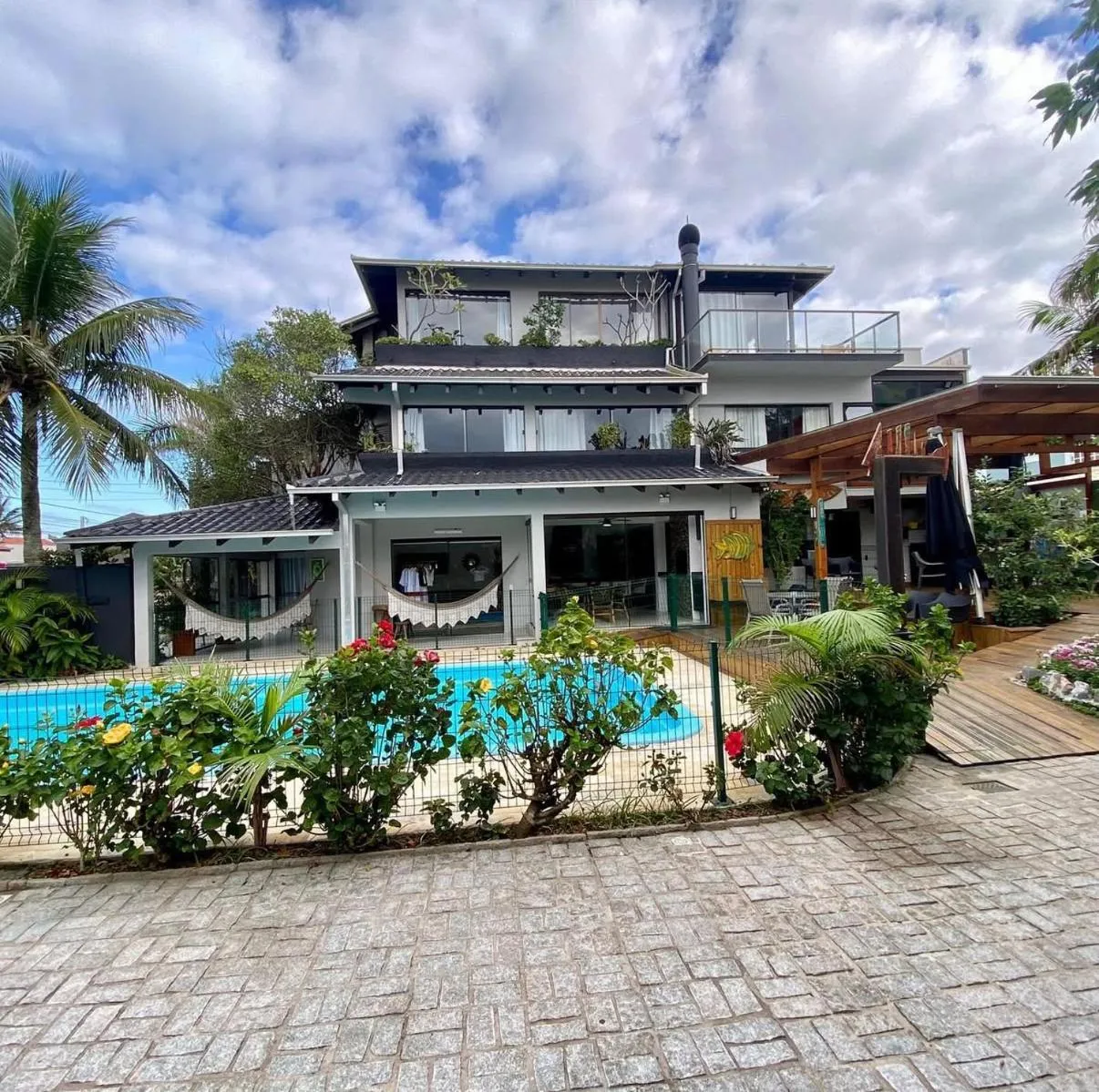 Property building in Pousada Casa da Praia