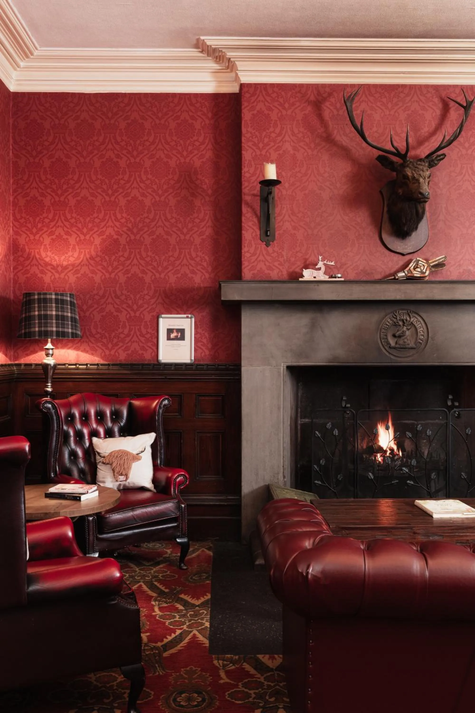 Lounge or bar in Tulloch Castle Hotel ‘A Bespoke Hotel’