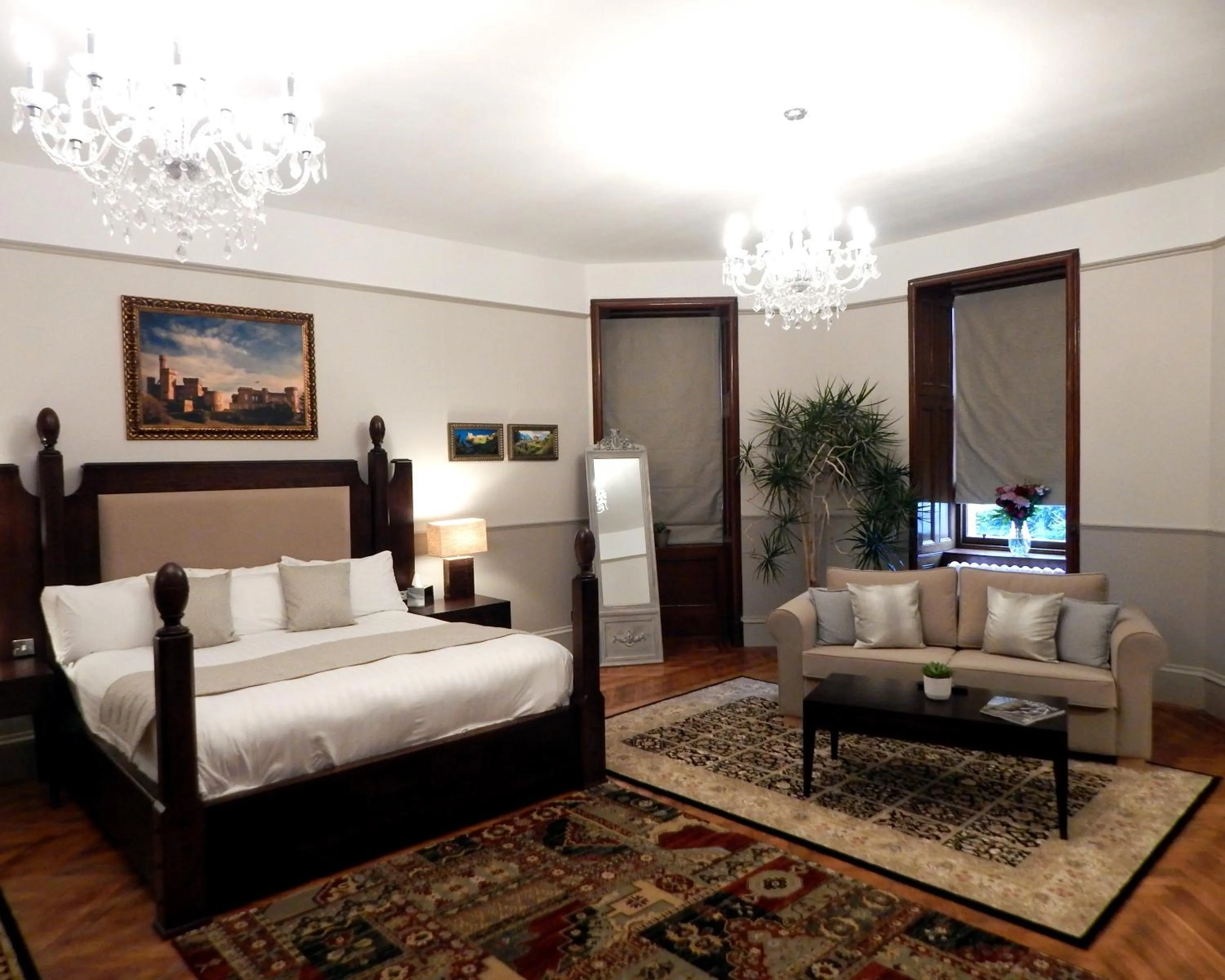 Bedroom, Bed in Tulloch Castle Hotel ‘A Bespoke Hotel’