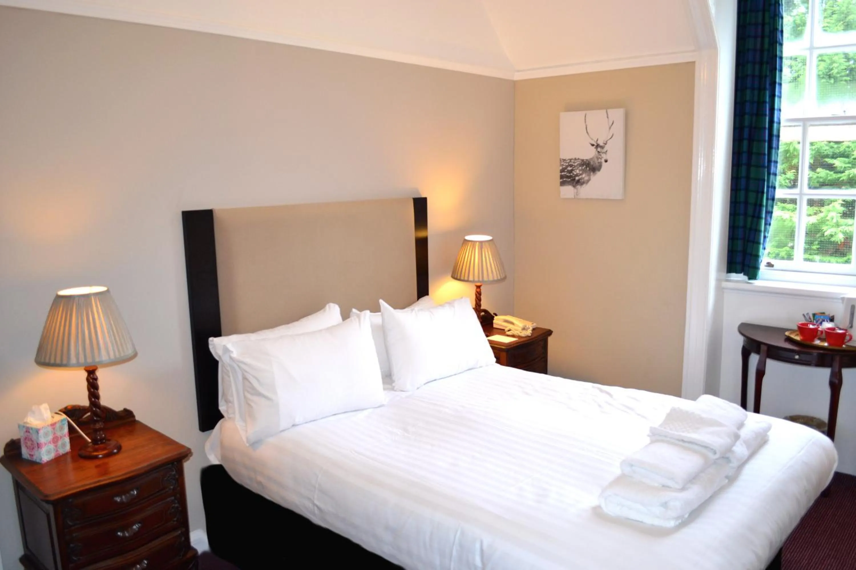 Bedroom, Bed in Tulloch Castle Hotel ‘A Bespoke Hotel’