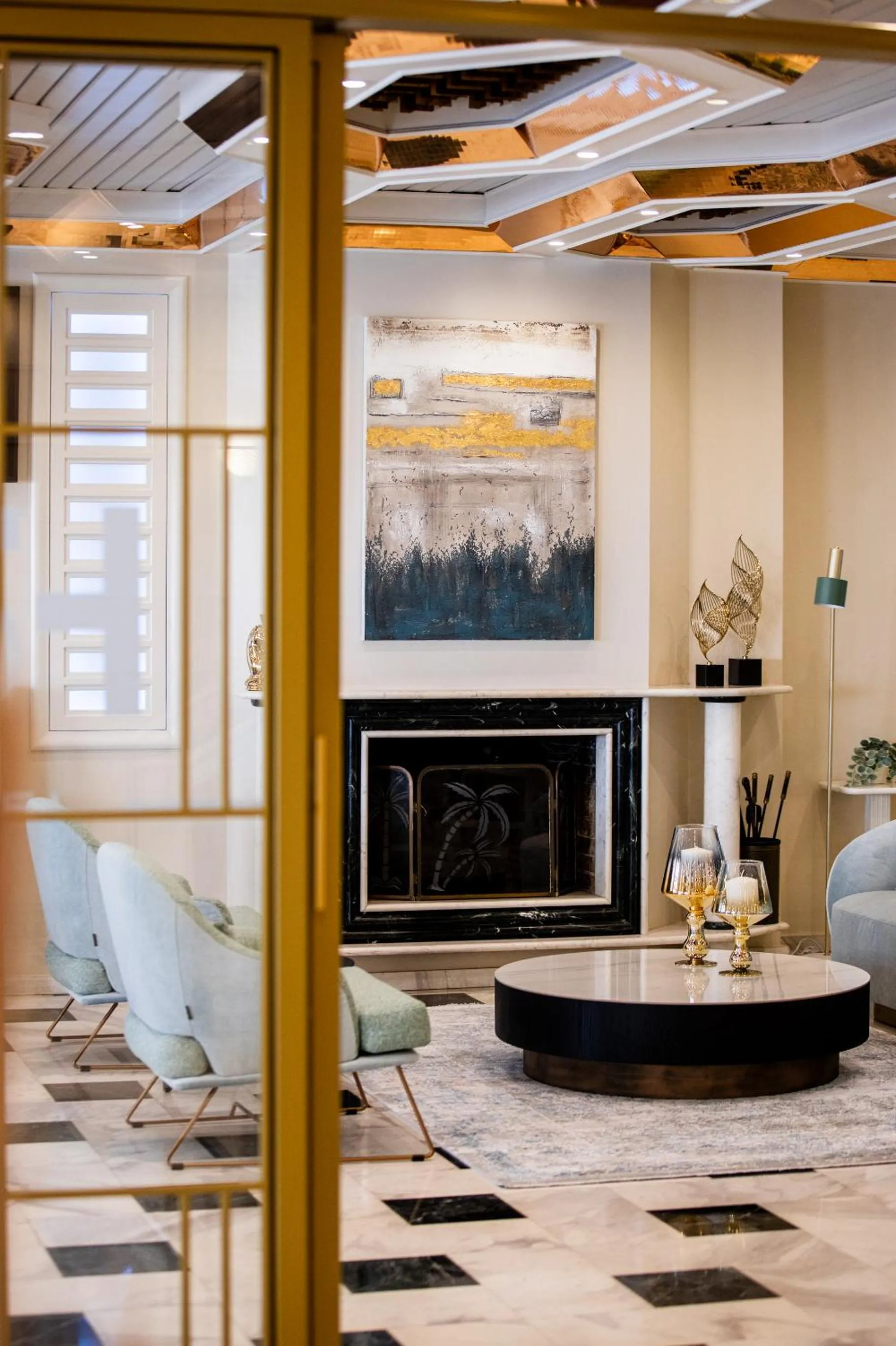 Living room in Hotel Strass