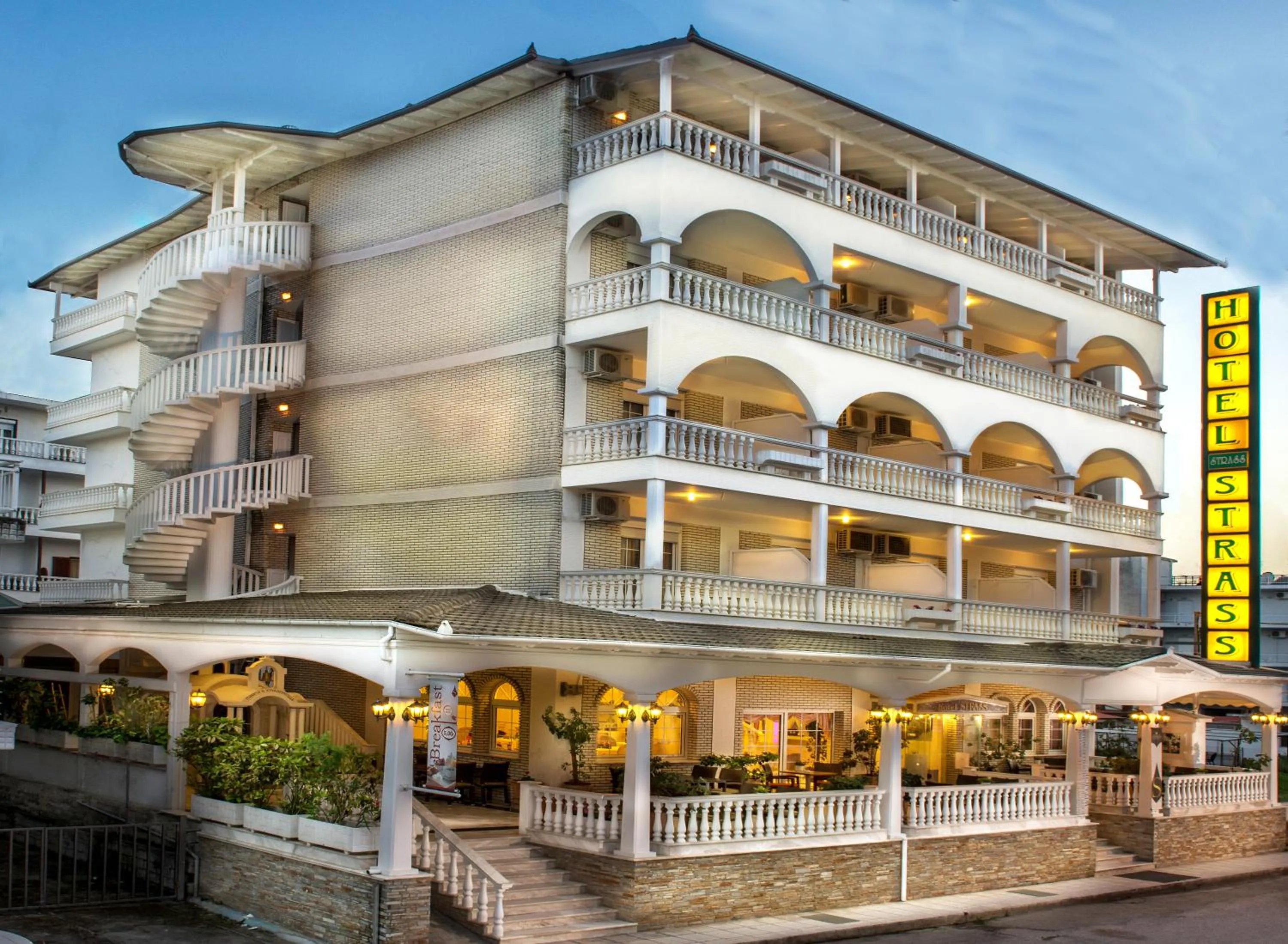Property building in Hotel Strass