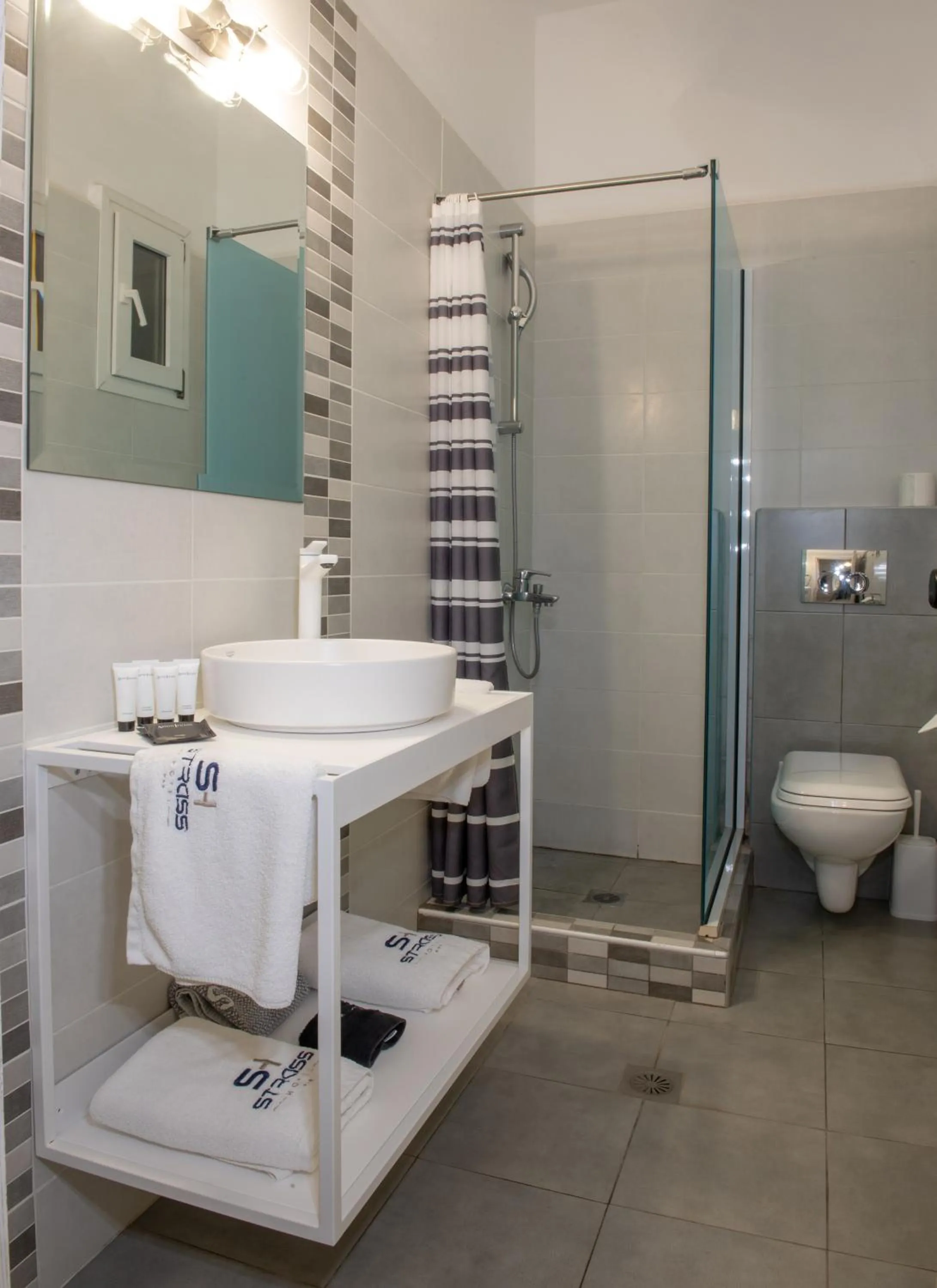 Bathroom in Hotel Strass