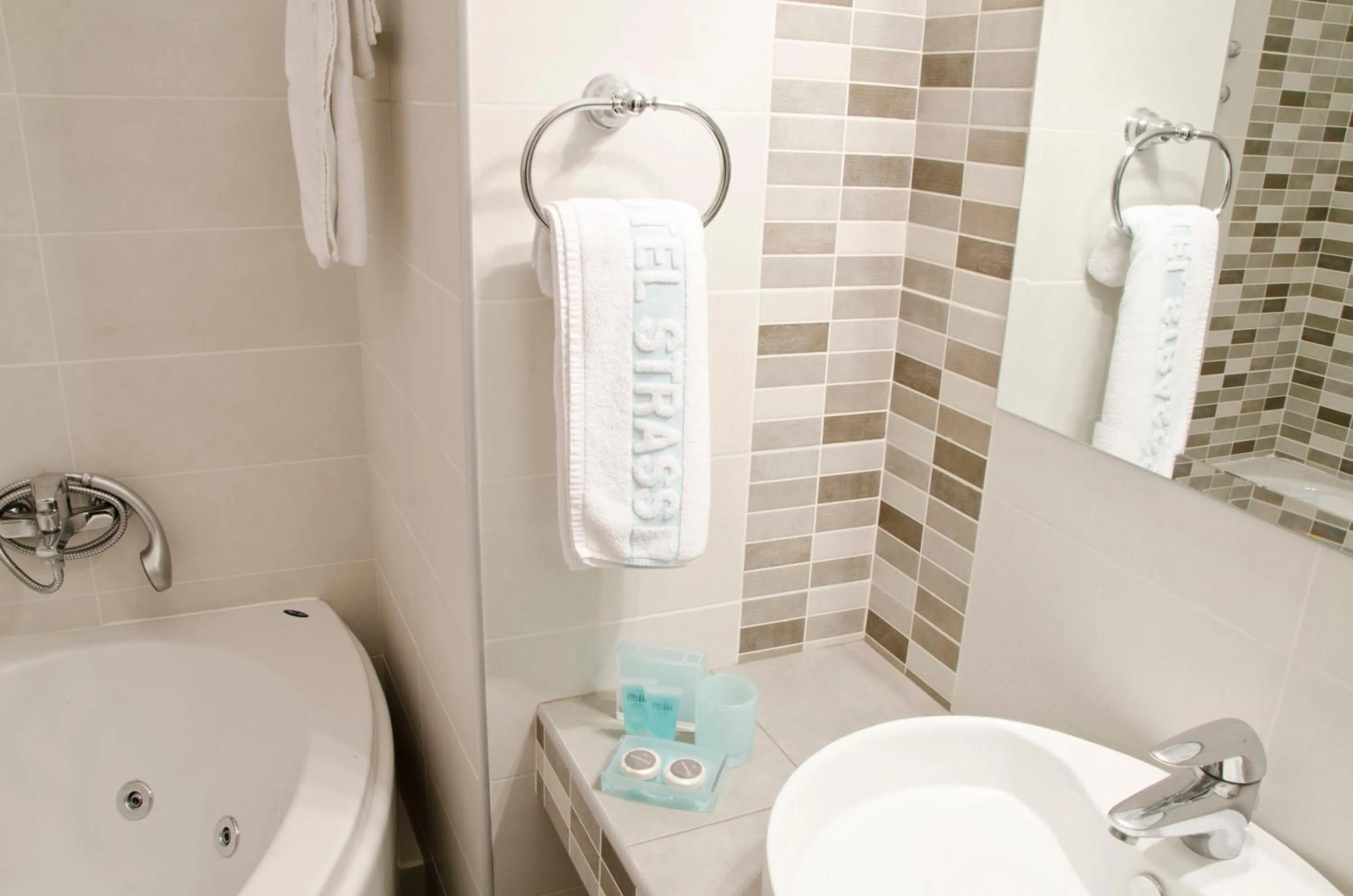 Bathroom in Hotel Strass