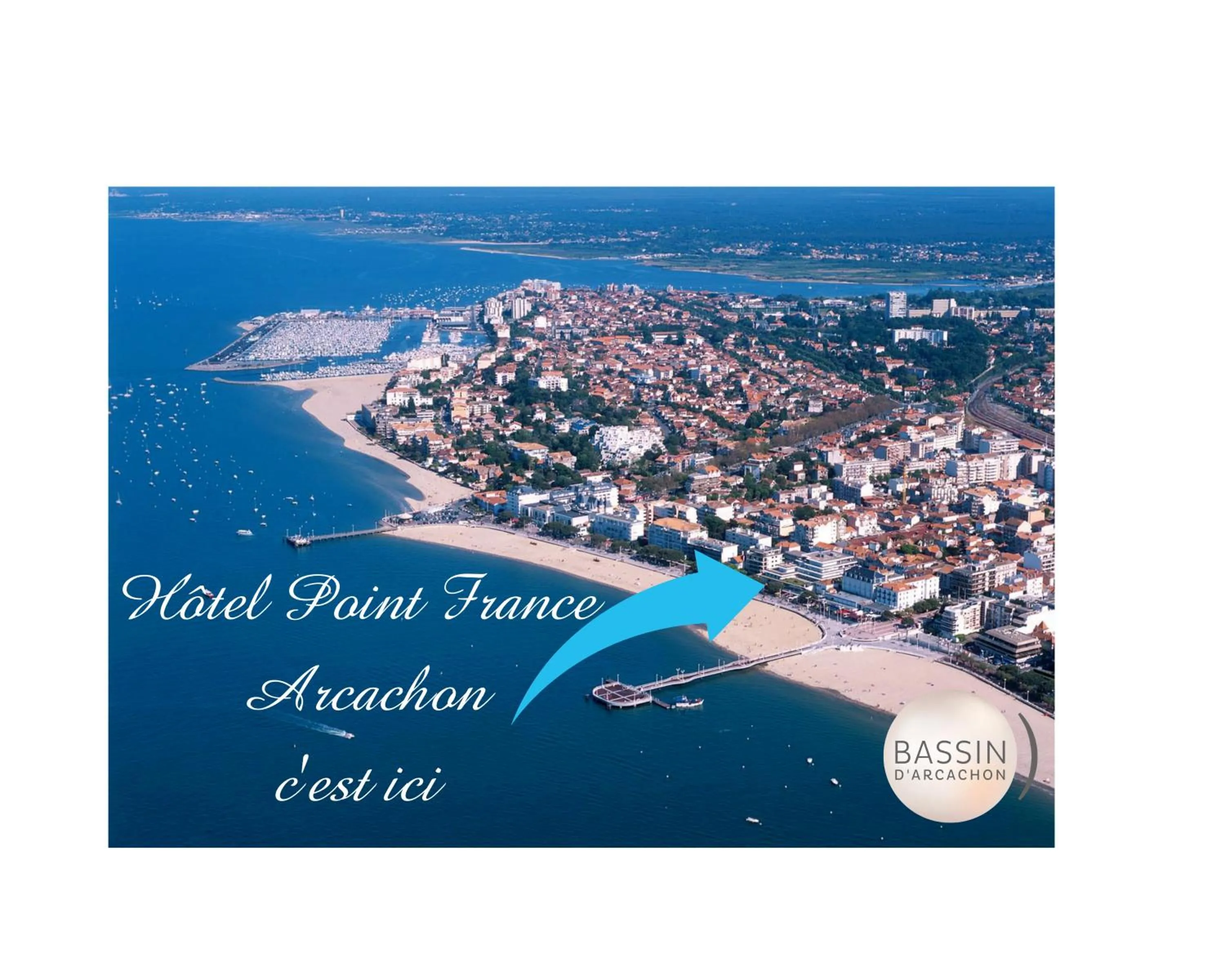 Bird's eye view in Hôtel Point France