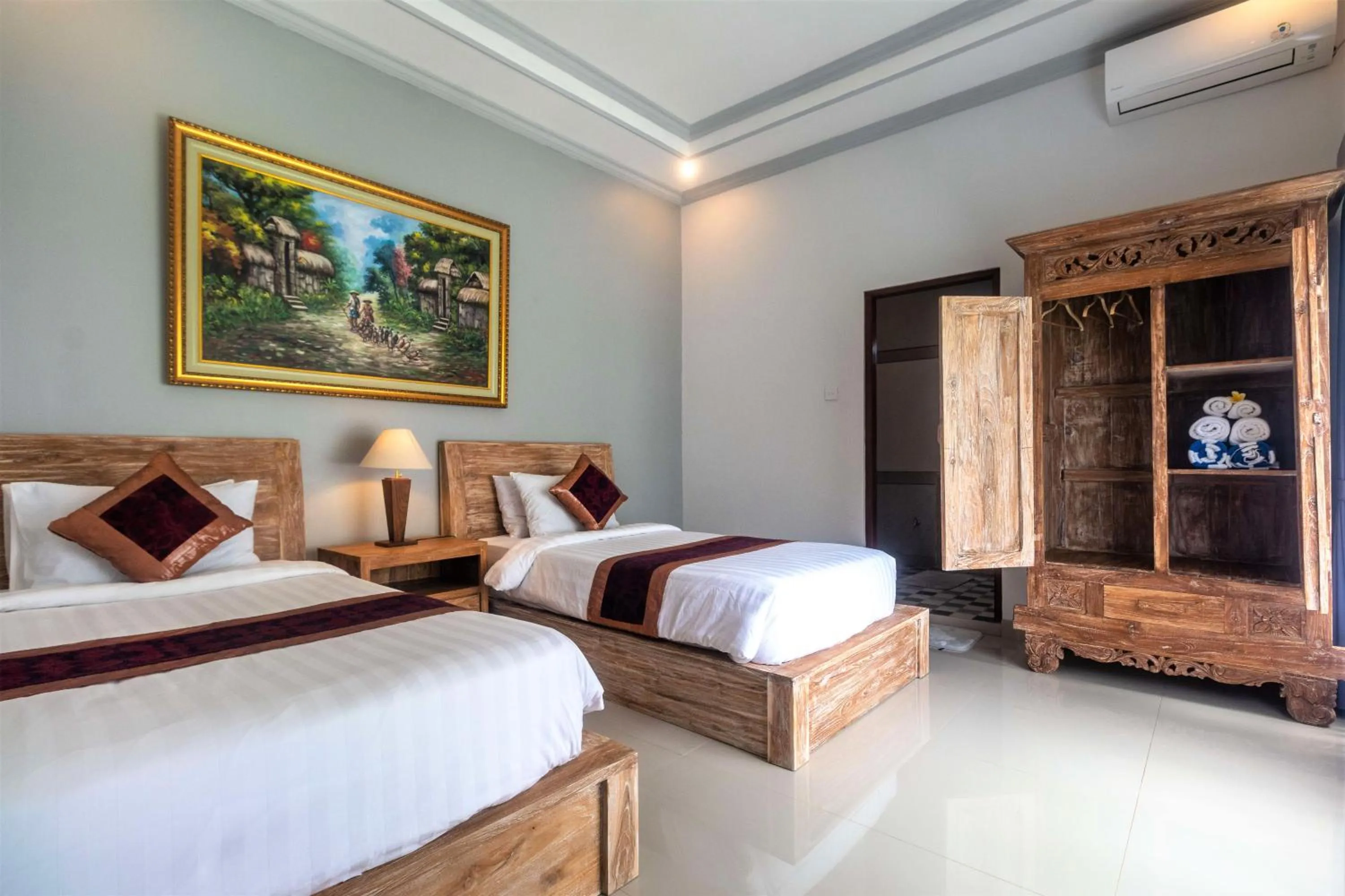 Bed in Asli Bali Villas by AGATA