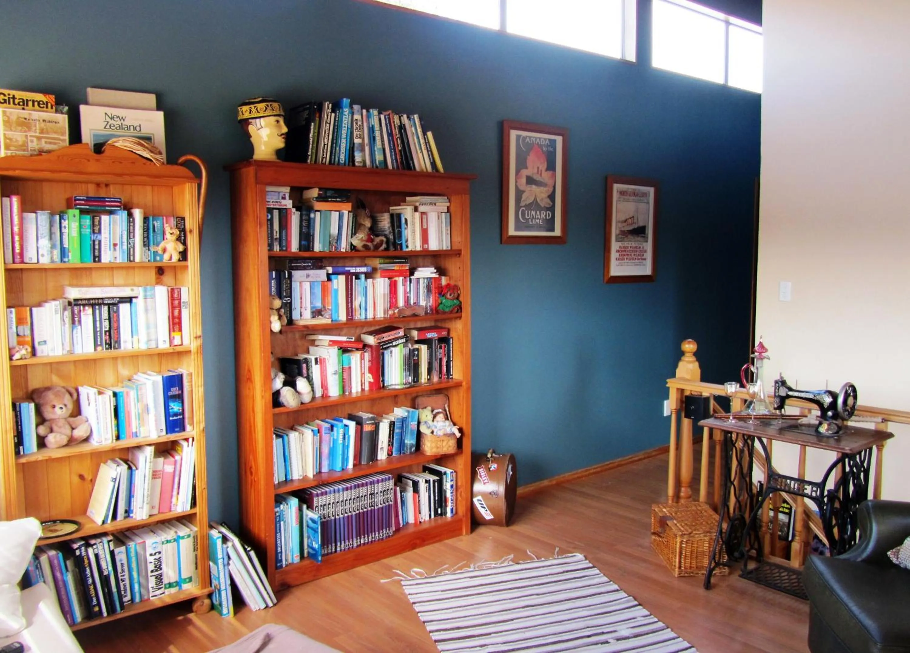 Library in Fernglen B&B