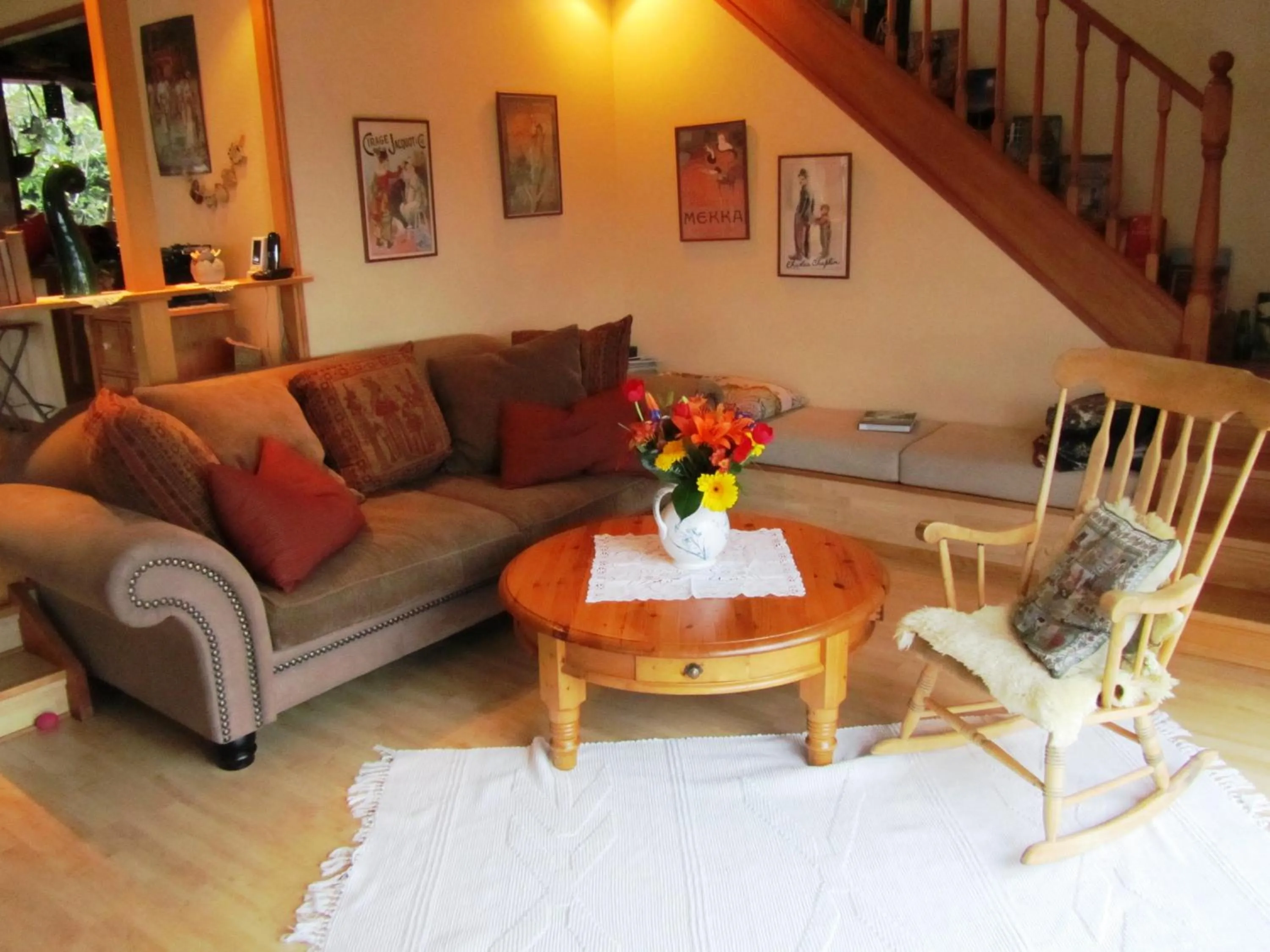Communal lounge/ TV room in Fernglen B&B