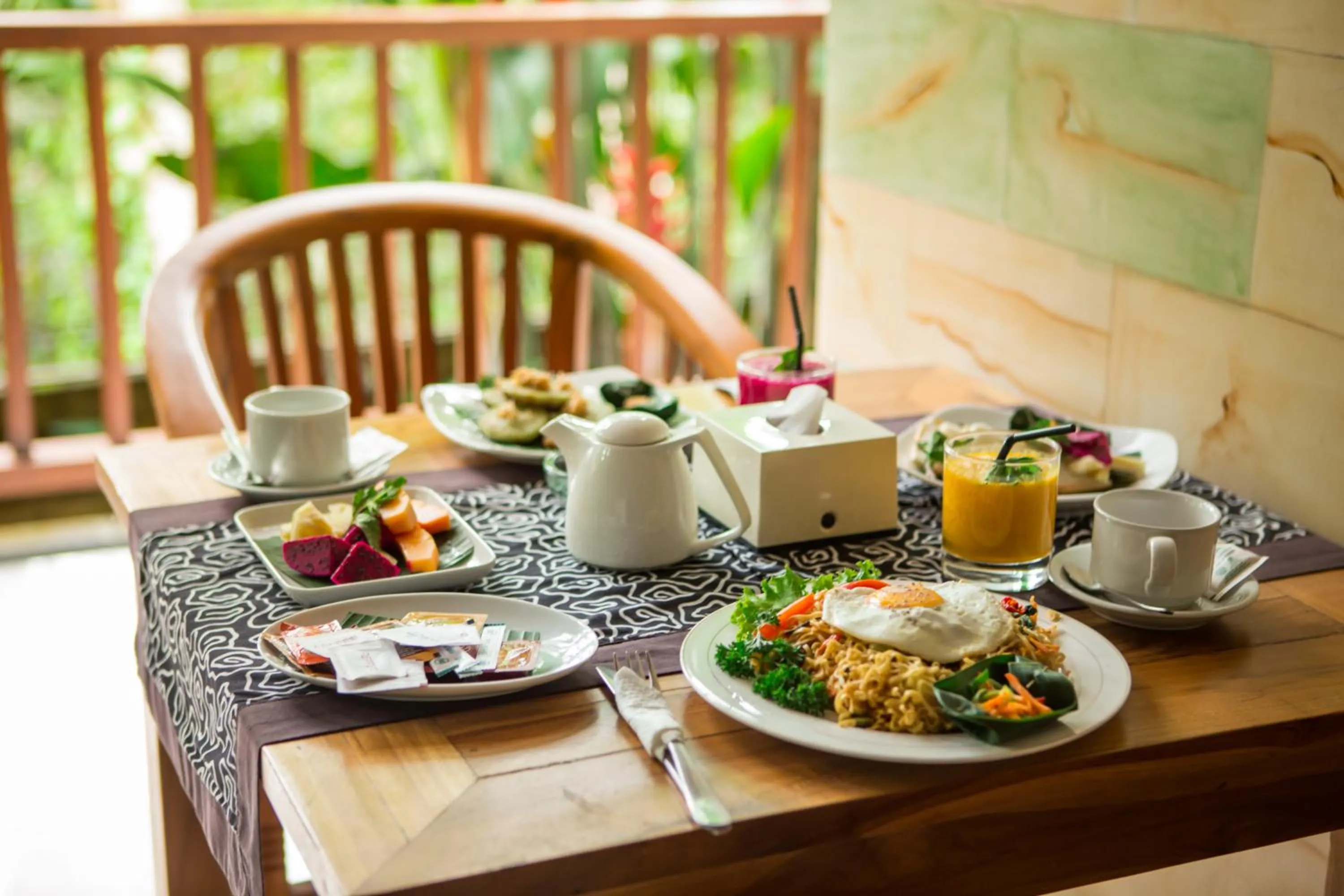 Breakfast in Ayu Duwur Beji