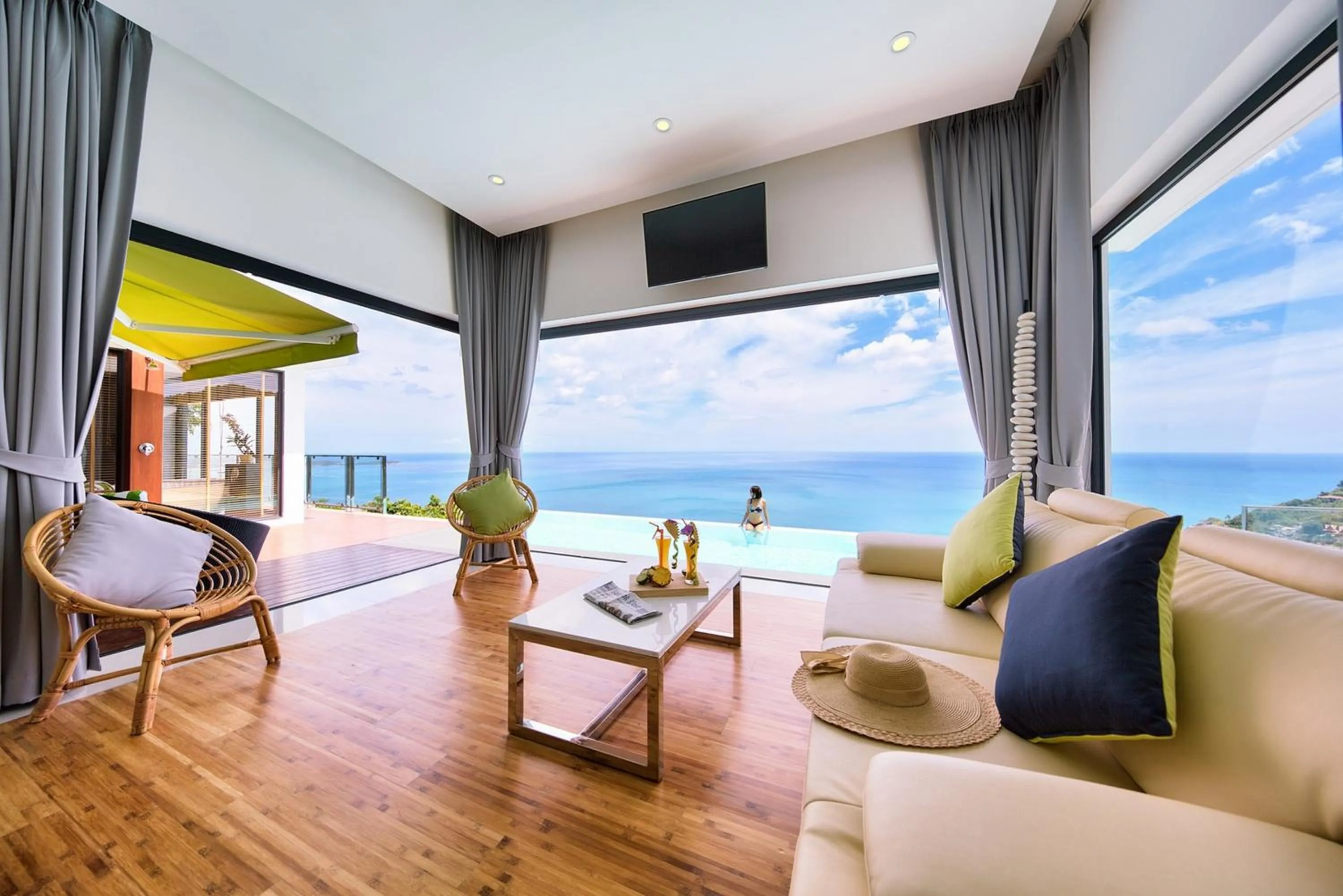 Balcony/Terrace in Chaweng Peak Villas - Award Winning Luxury Two Villas