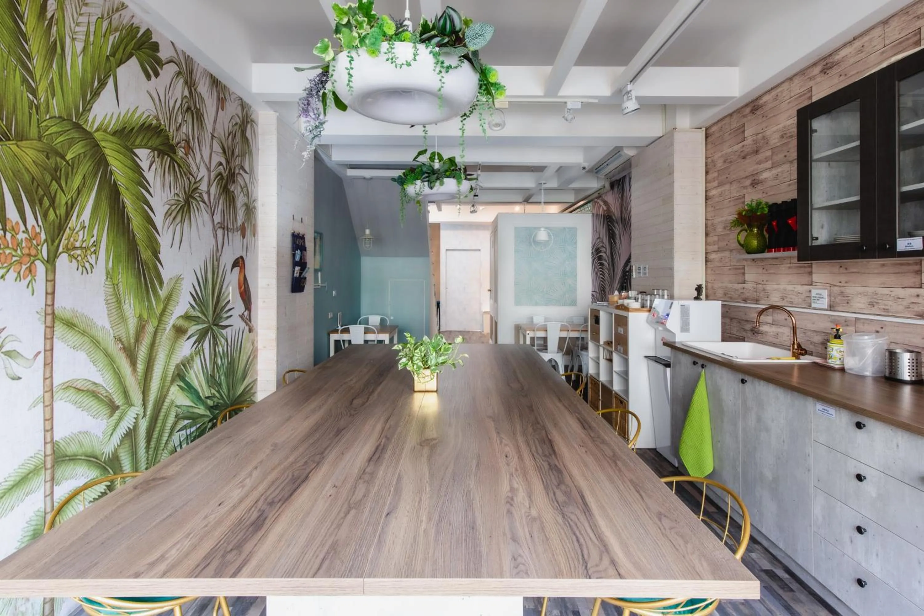 Kitchen or kitchenette in EATzzZ Hostel