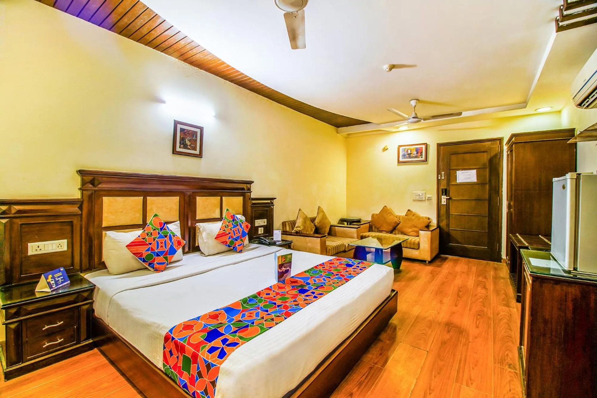 Photo of the whole room, Bed in FabHotel Stay Residency