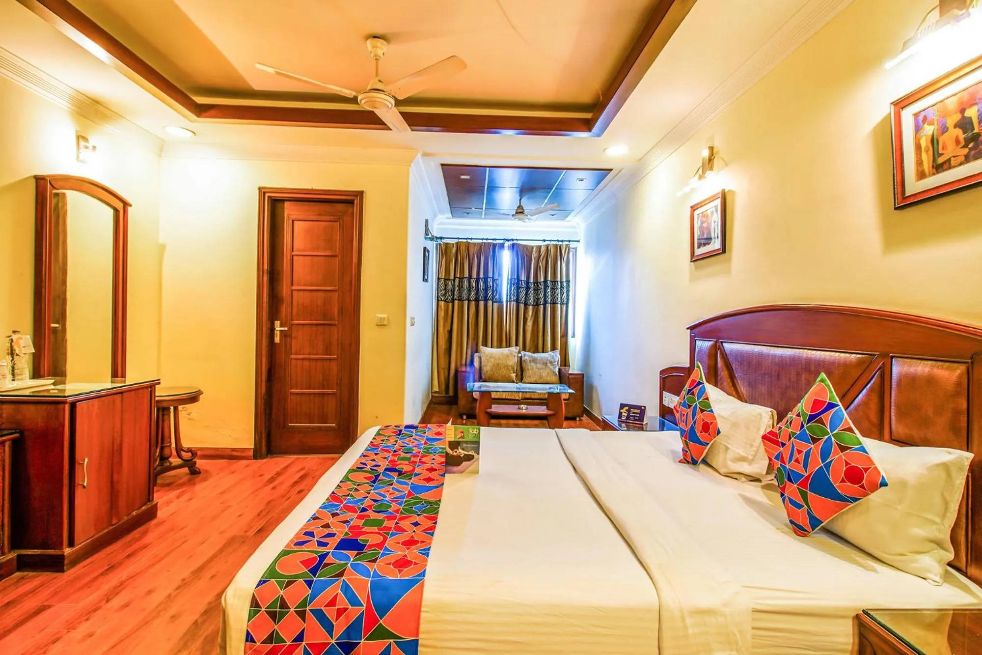 Bedroom, Bed in FabHotel Stay Residency