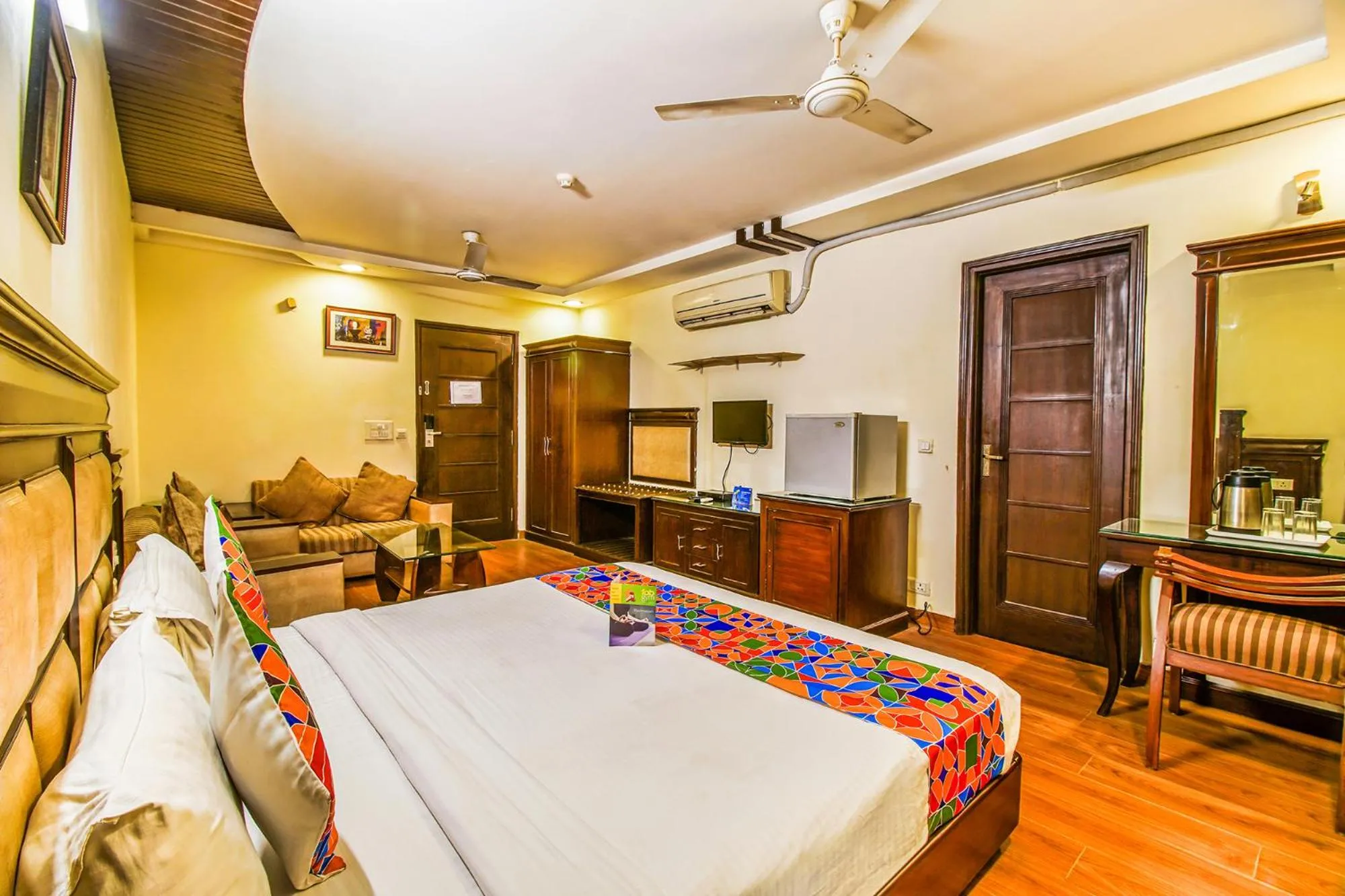Bedroom, Bed in FabHotel Stay Residency