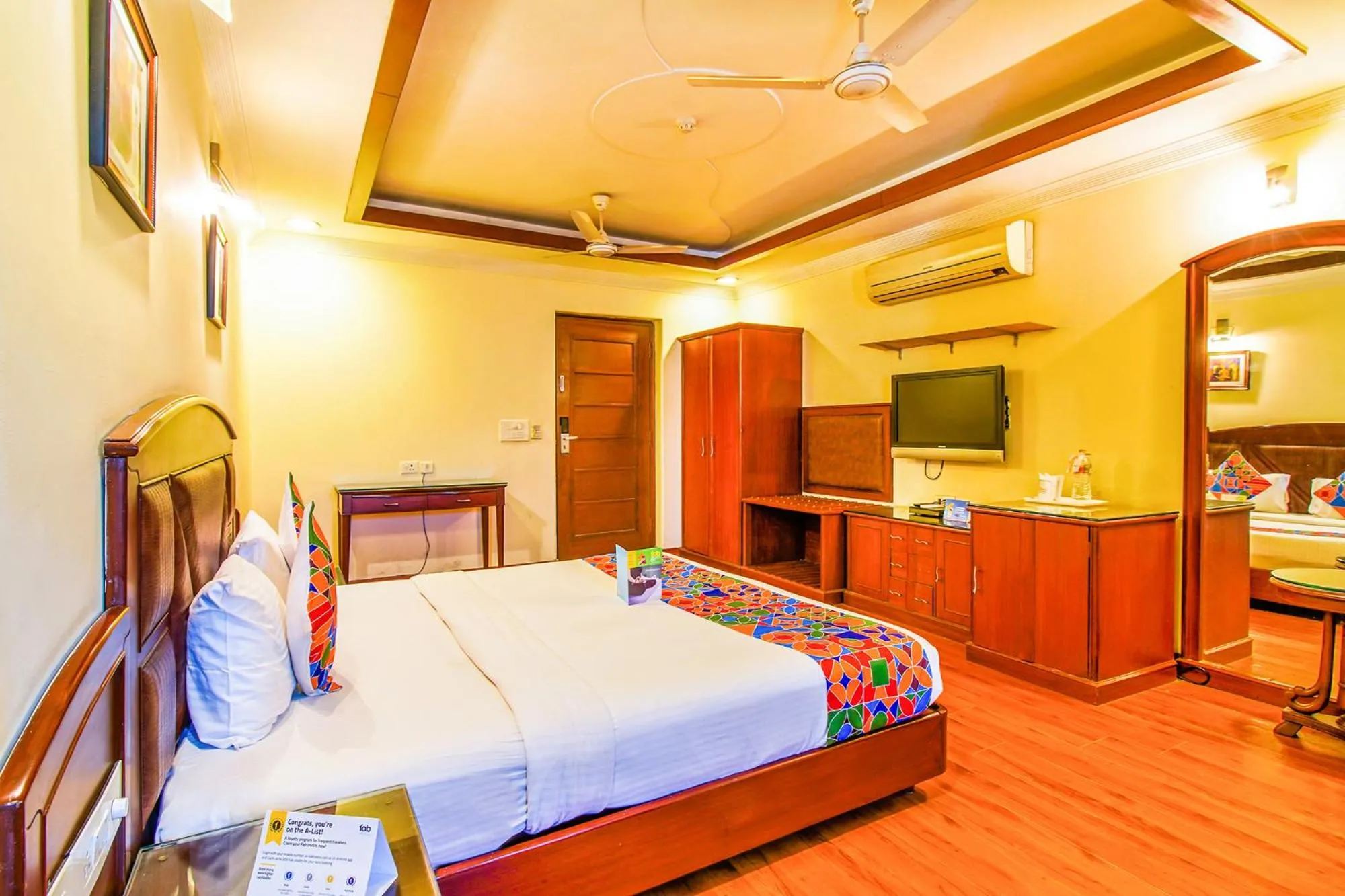 Bedroom, Bed in FabHotel Stay Residency
