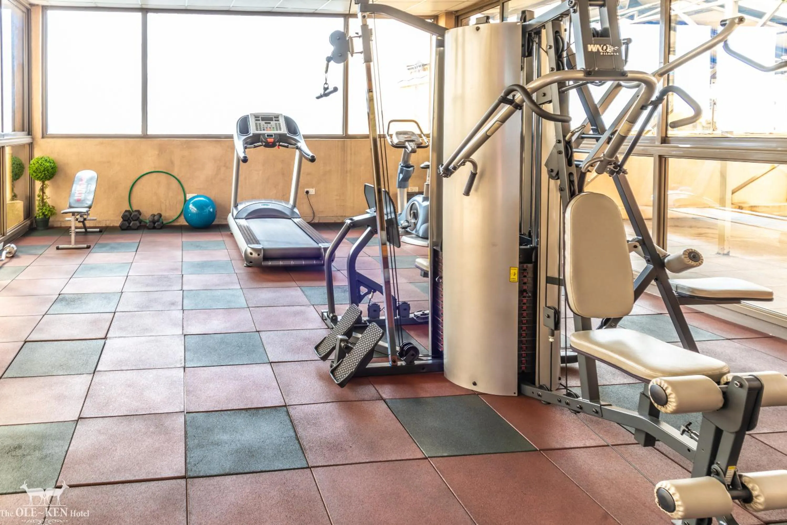 Fitness centre/facilities in The Ole-Ken Hotel
