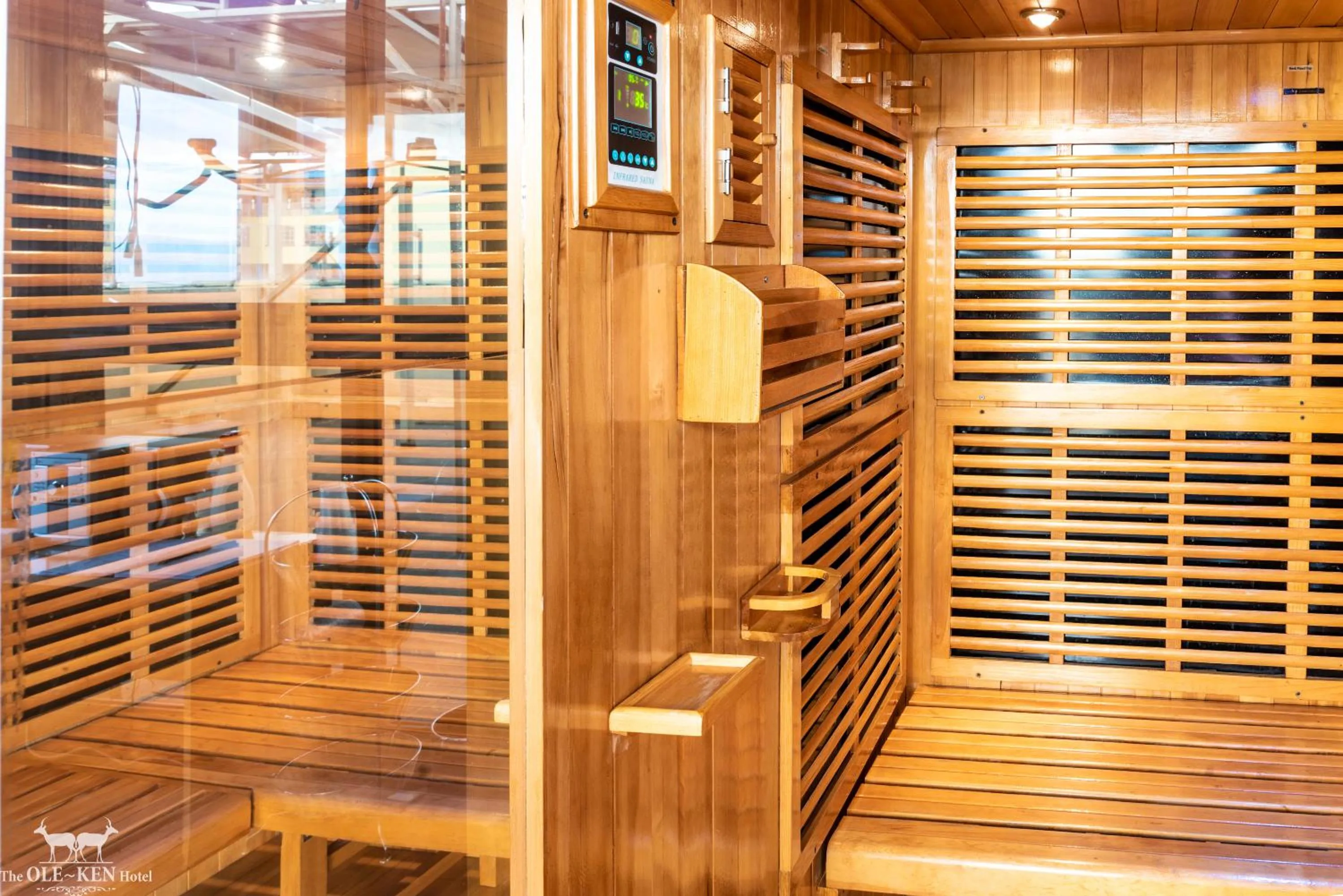 Sauna in The Ole-Ken Hotel