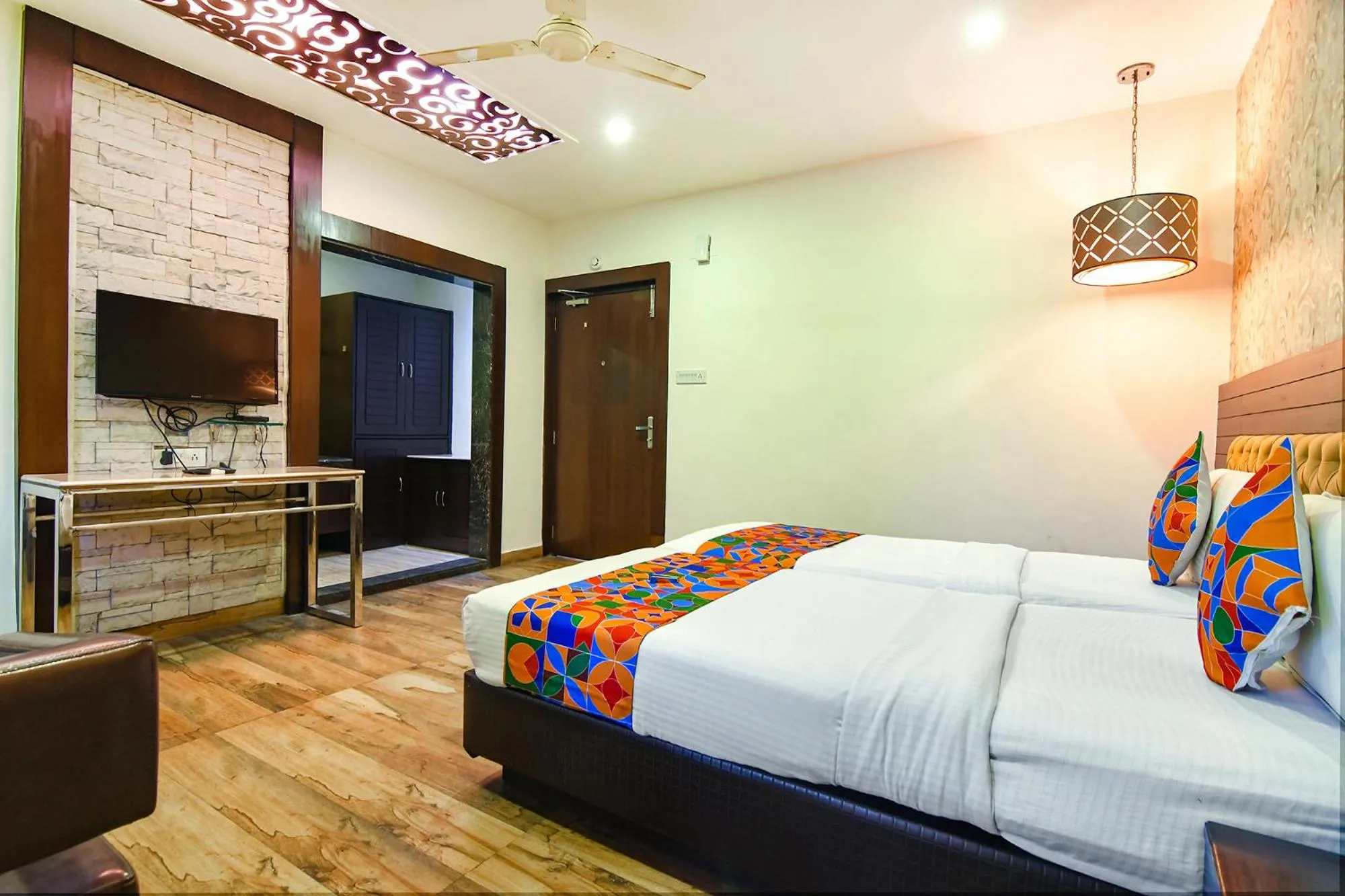 Bed in FabHotel Prime Goodwill