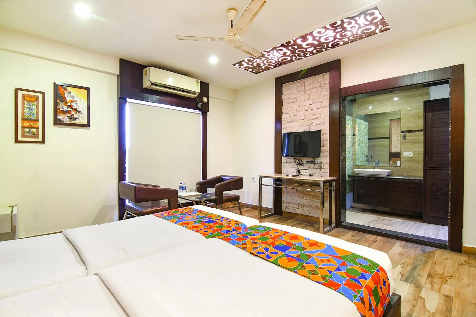 Bed in FabHotel Prime Goodwill