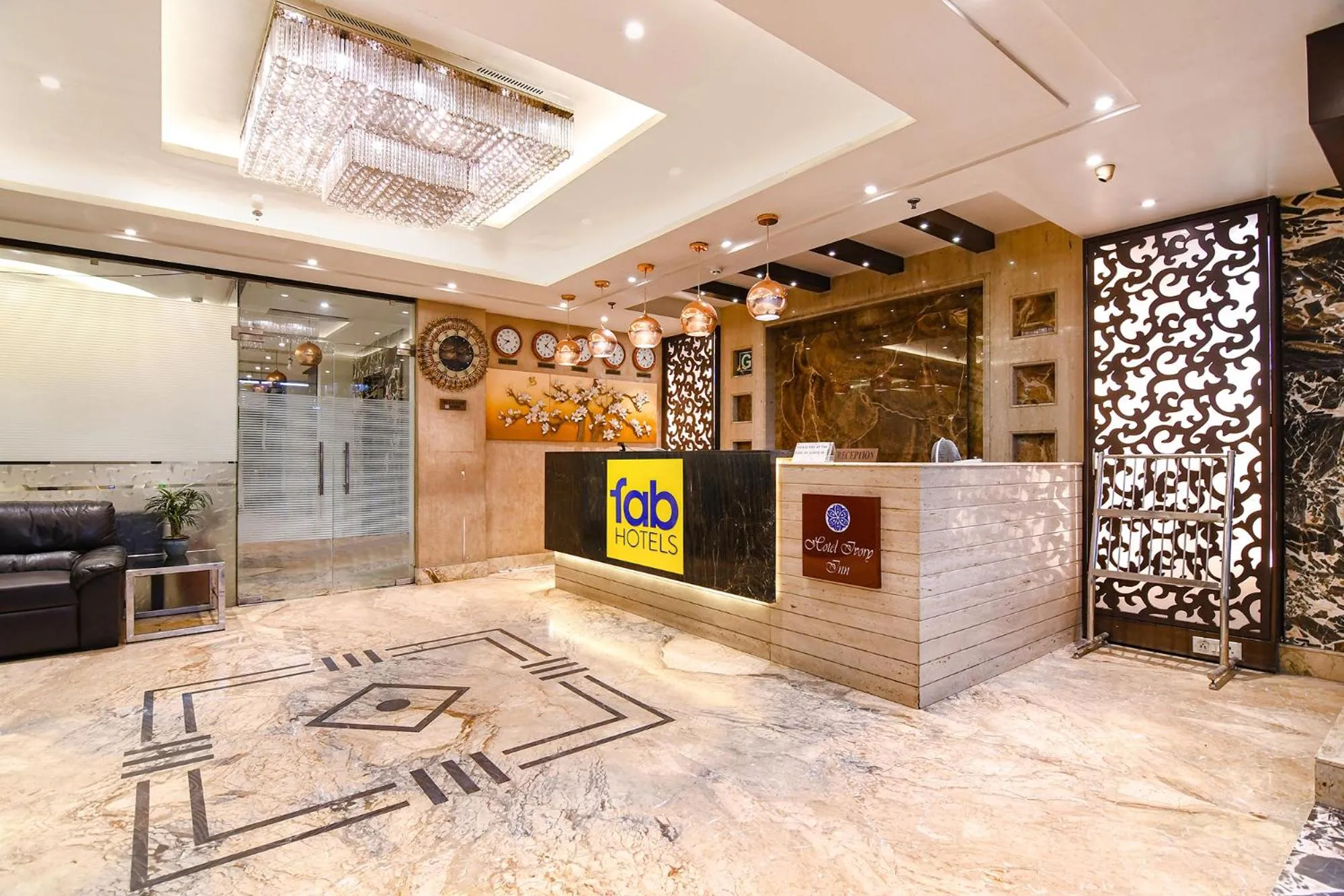 Lobby or reception in FabHotel Prime Goodwill
