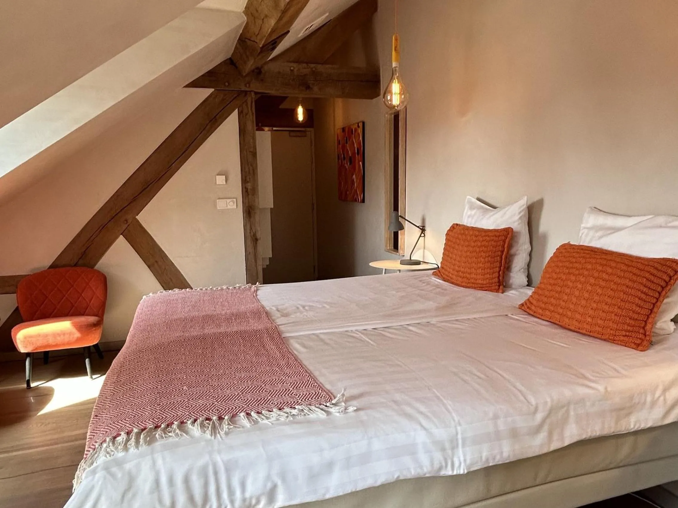 Bed in Domein Holset BruisendWijnHuis