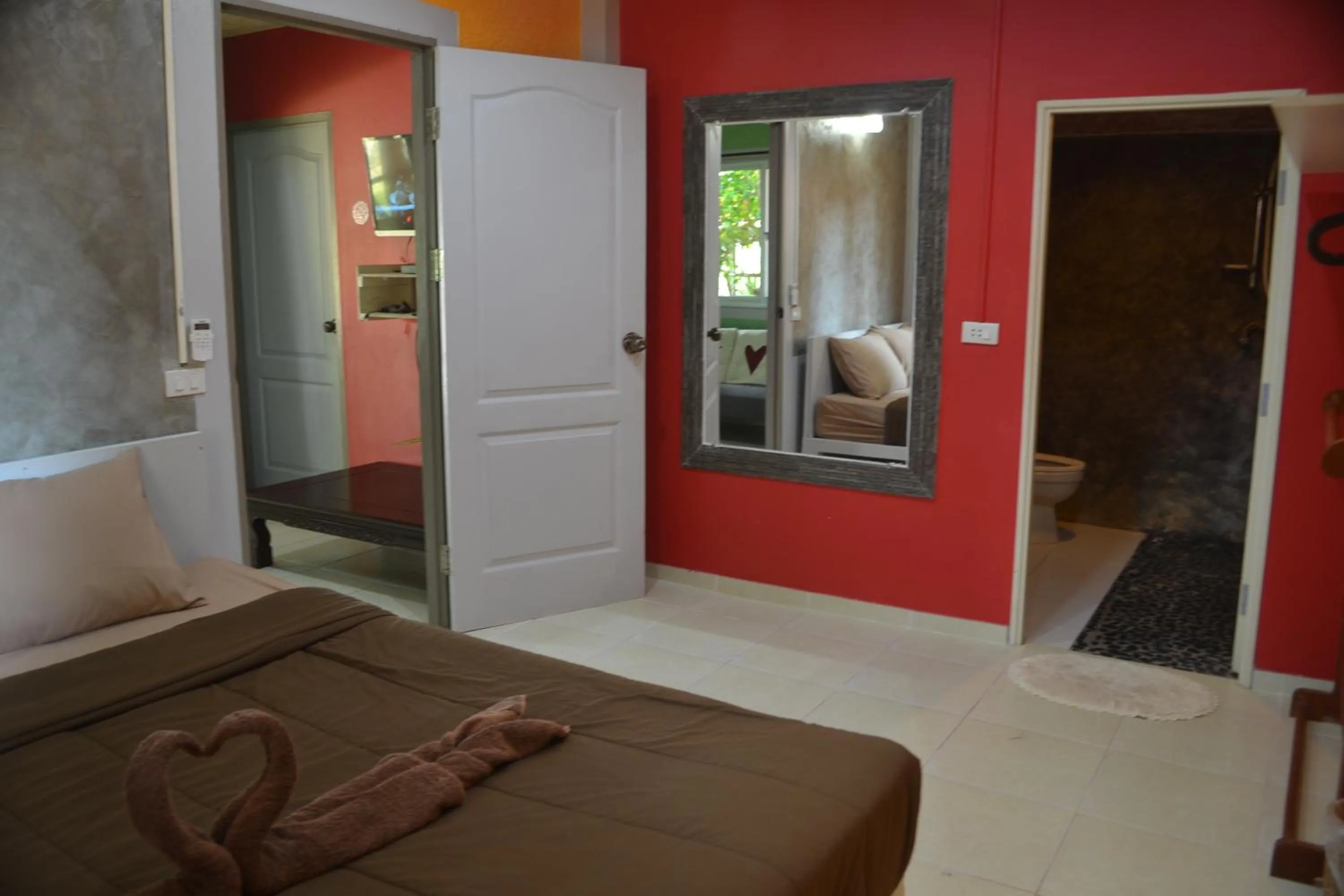 Property building, Bed in Baan Chid Talay
