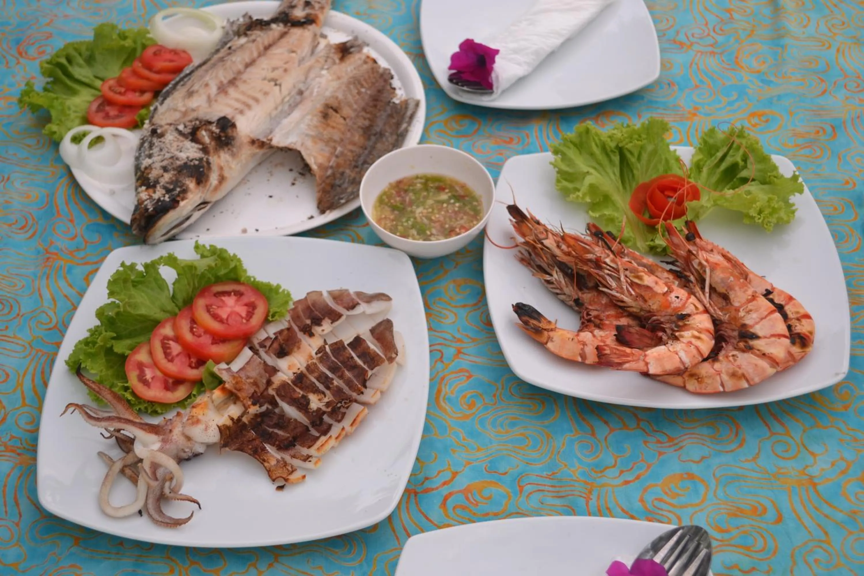 Food close-up in Baan Chid Talay