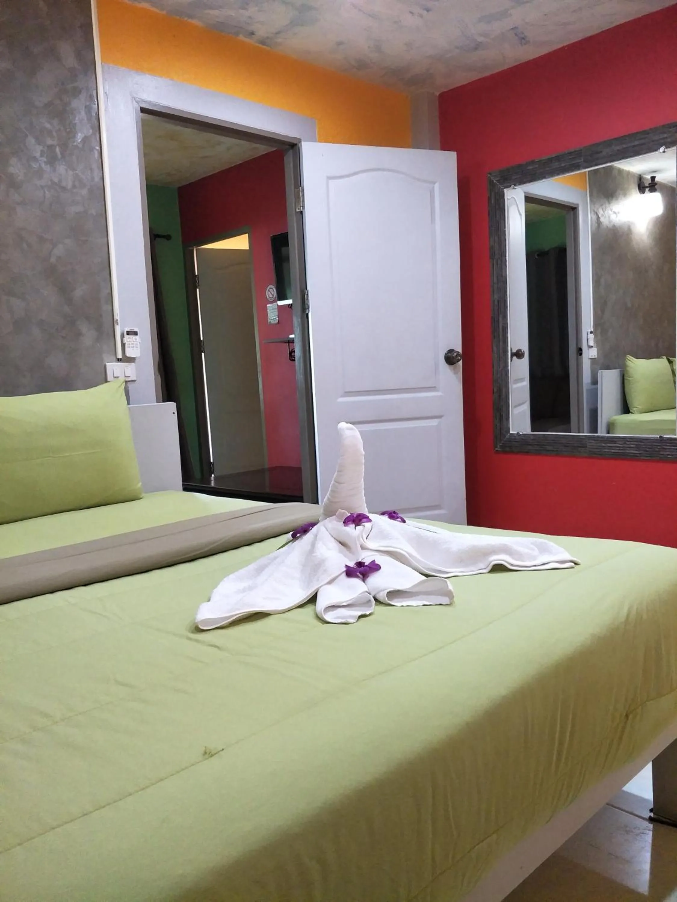Bed in Baan Chid Talay