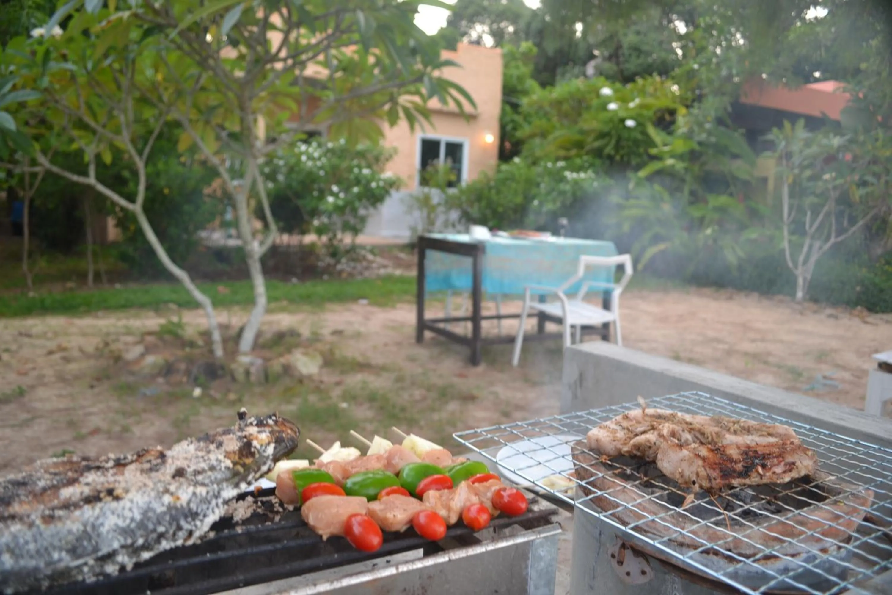 BBQ facilities in Baan Chid Talay
