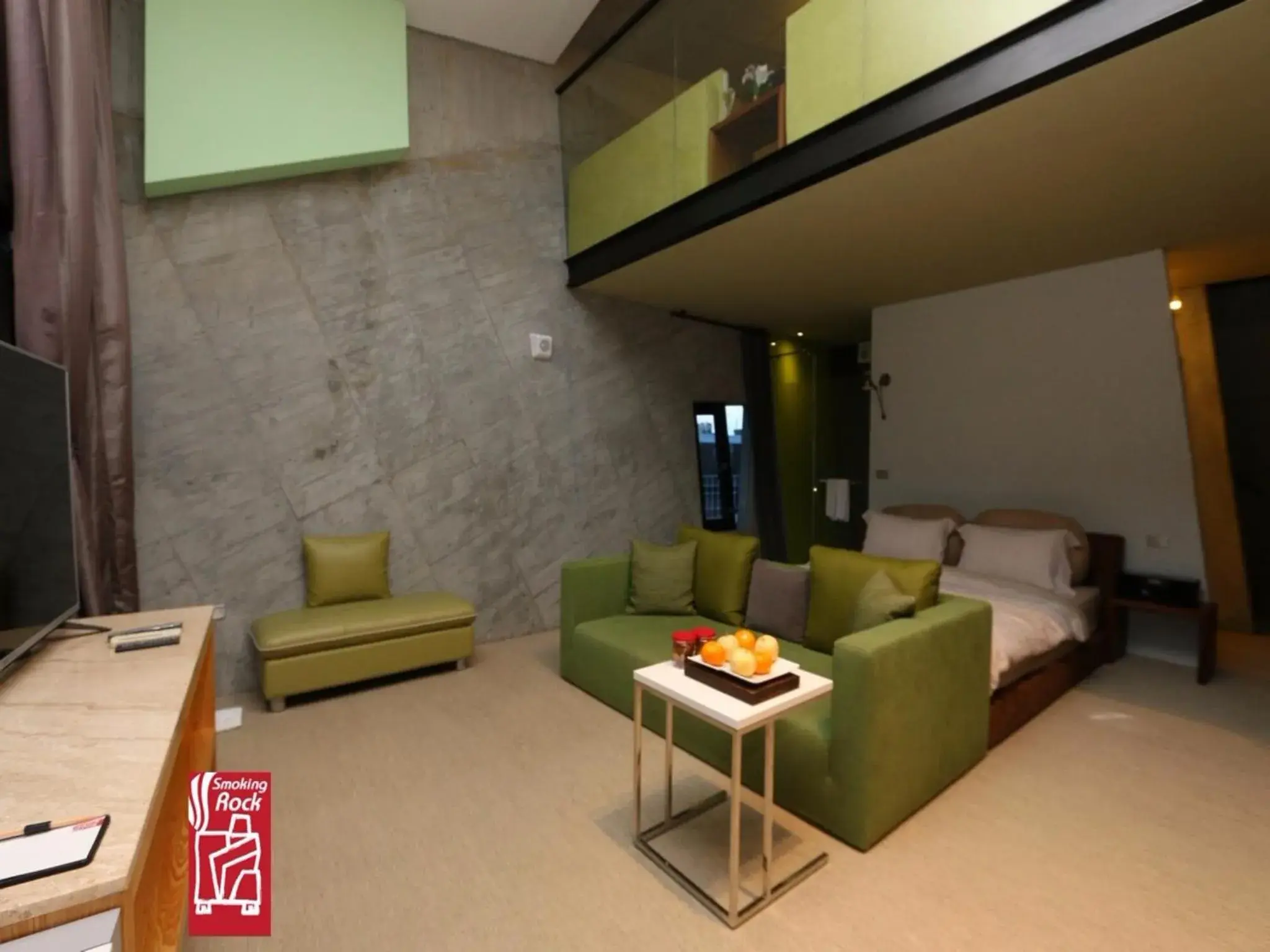 Living room in Smoking Rock Living room in Smoking Rock