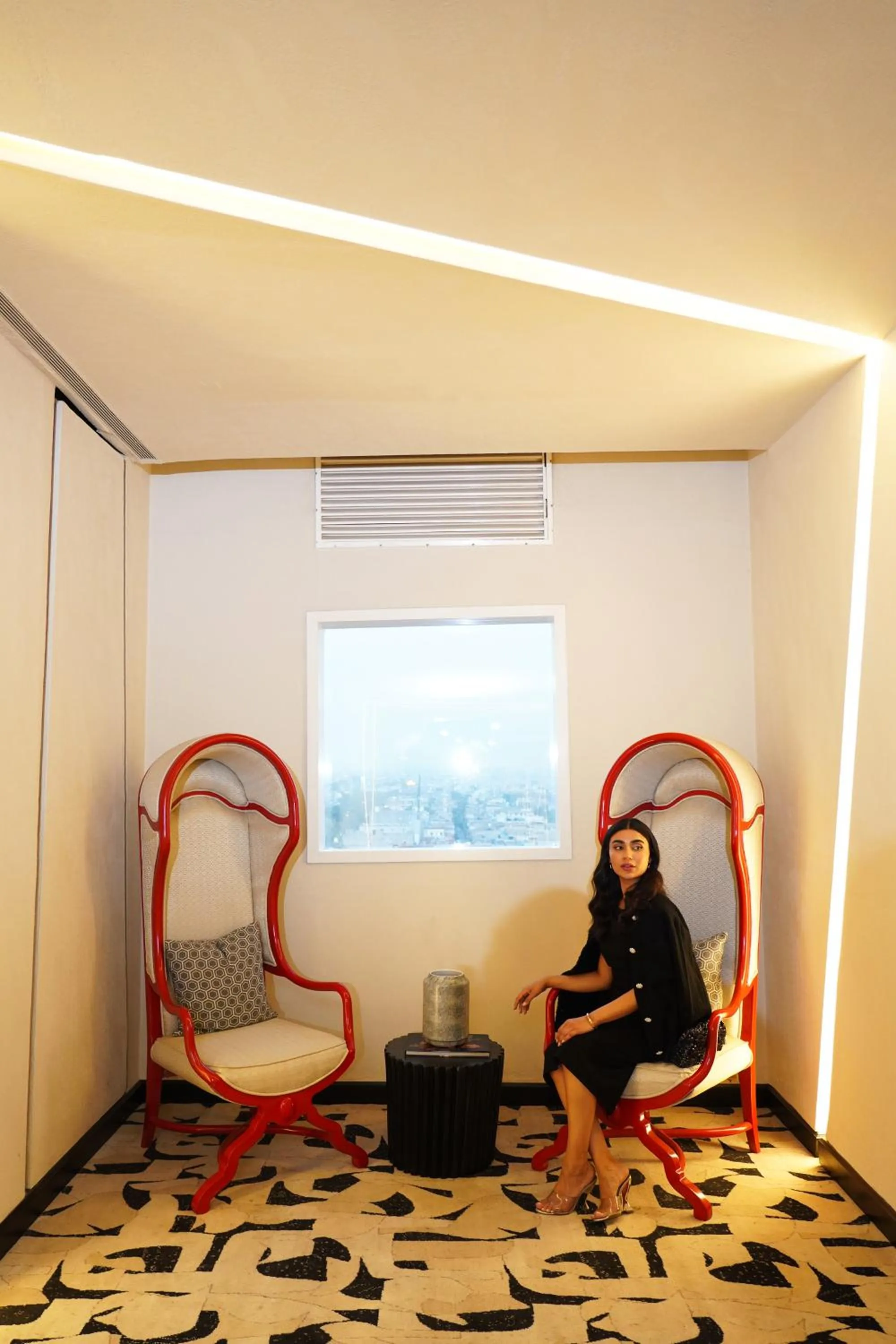 Seating area in The Nishat Hotel Johar Town