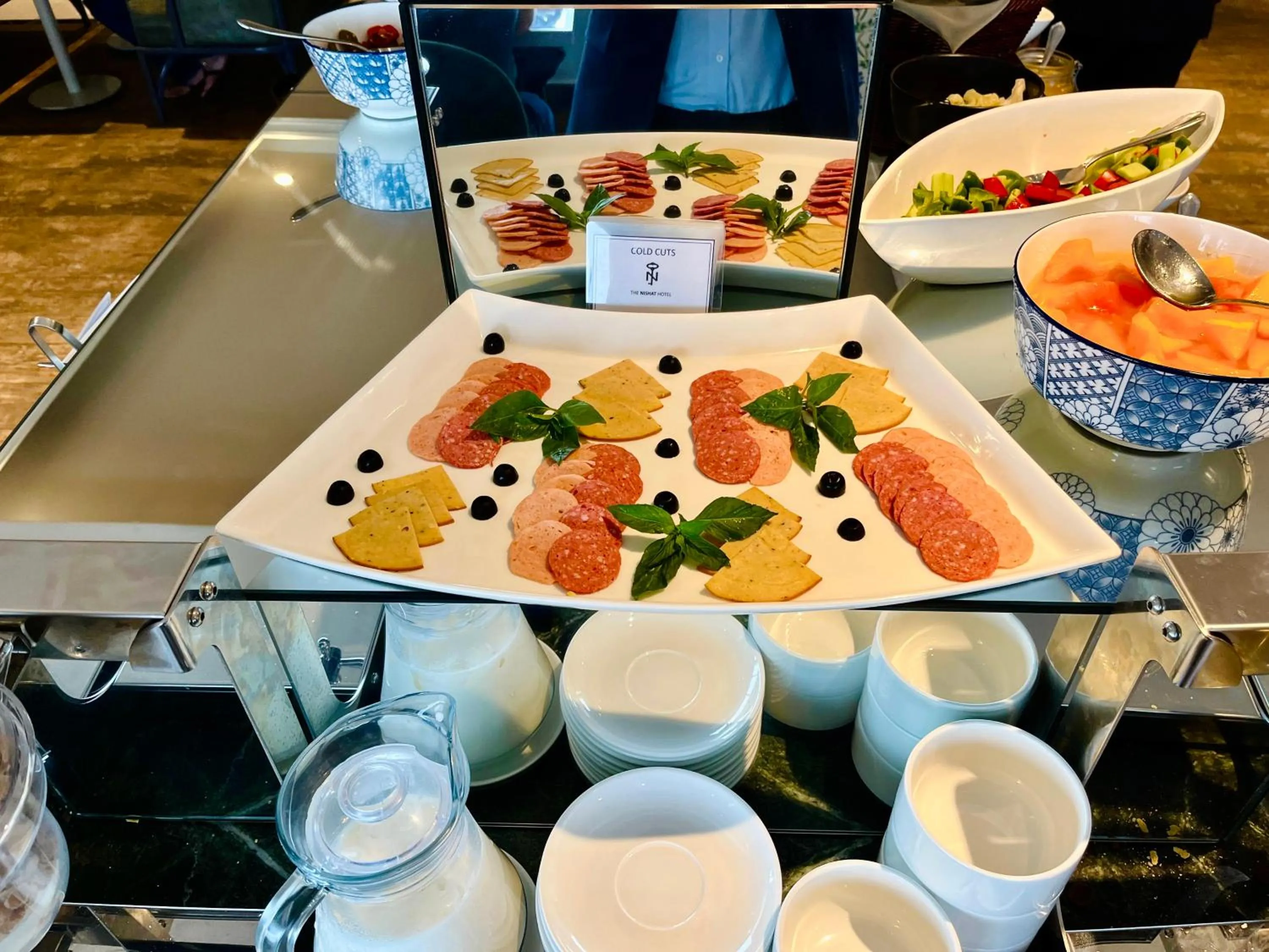 Continental breakfast in The Nishat Hotel Johar Town