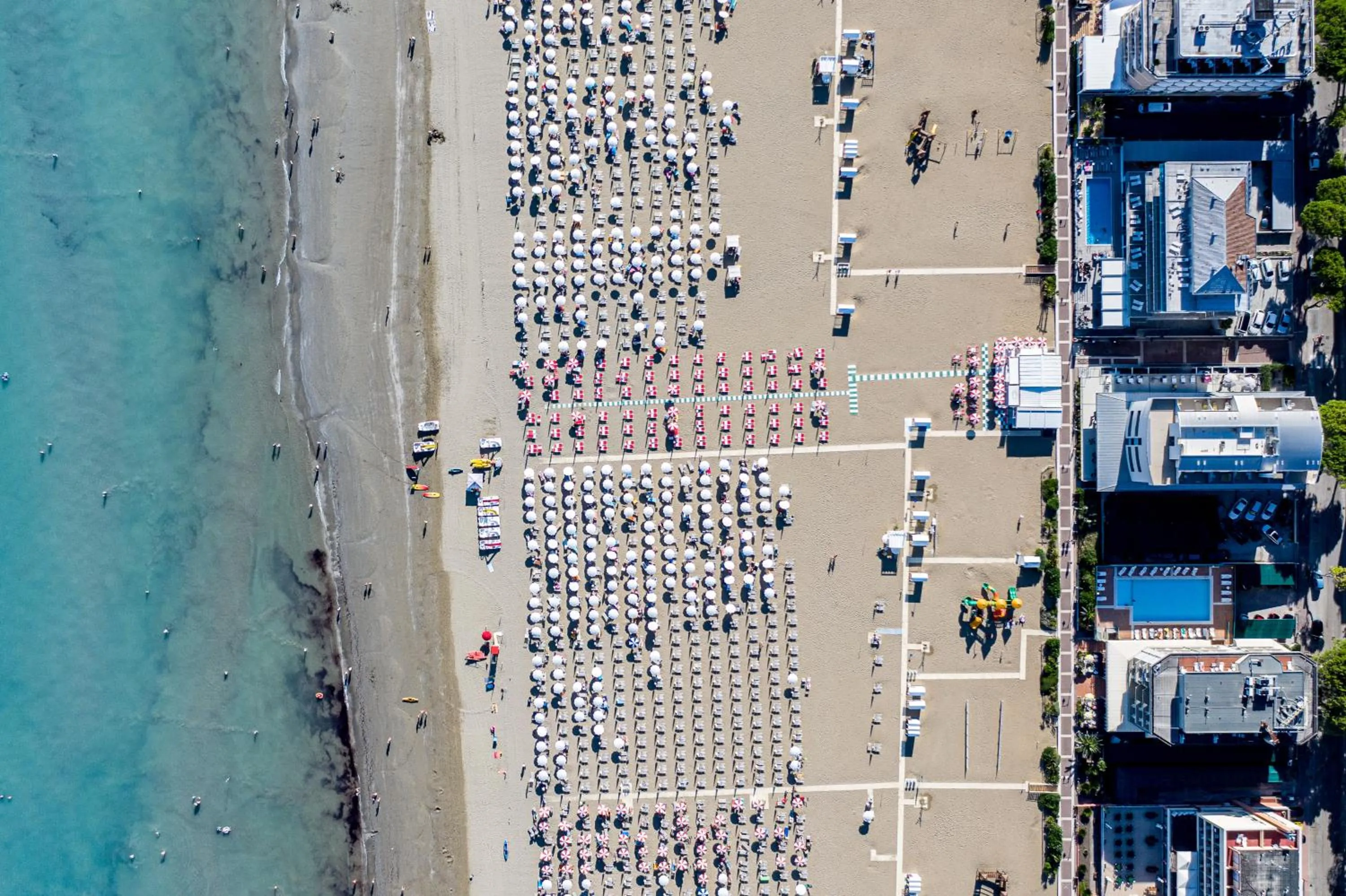 Bird's eye view in Hotel Parigi