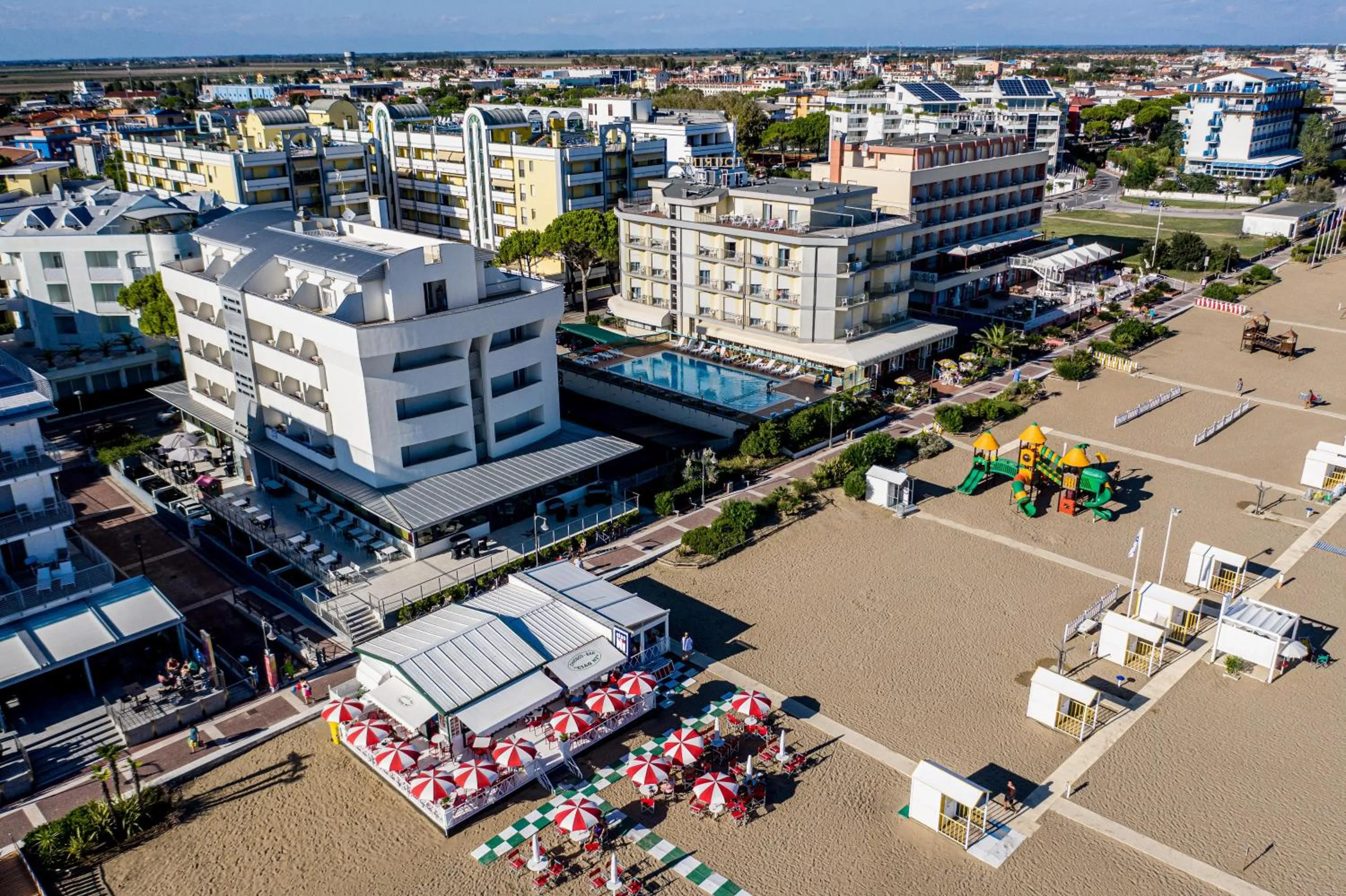 Bird's eye view in Hotel Parigi