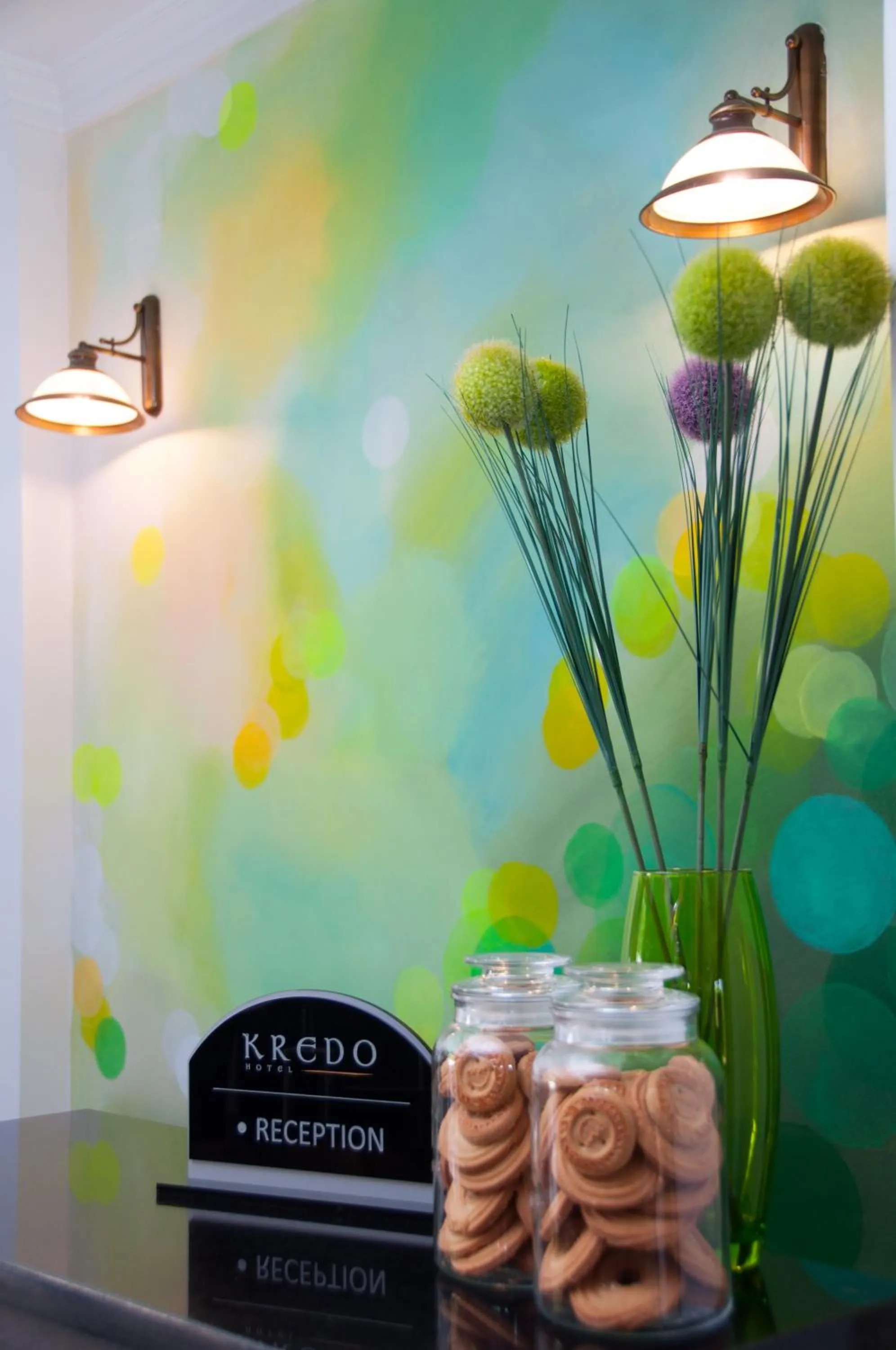Lobby or reception in Boutique Hotel Kredo