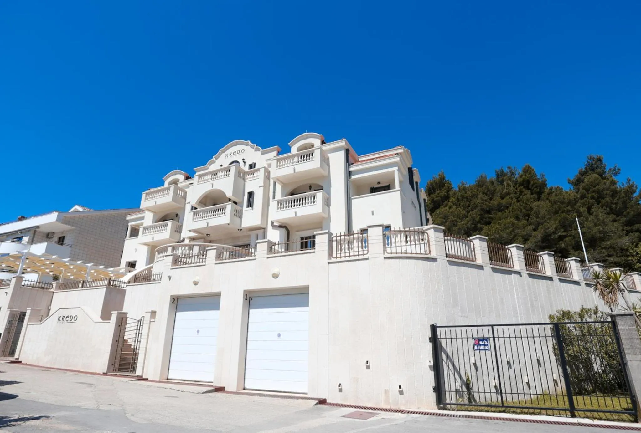 Property building in Boutique Hotel Kredo