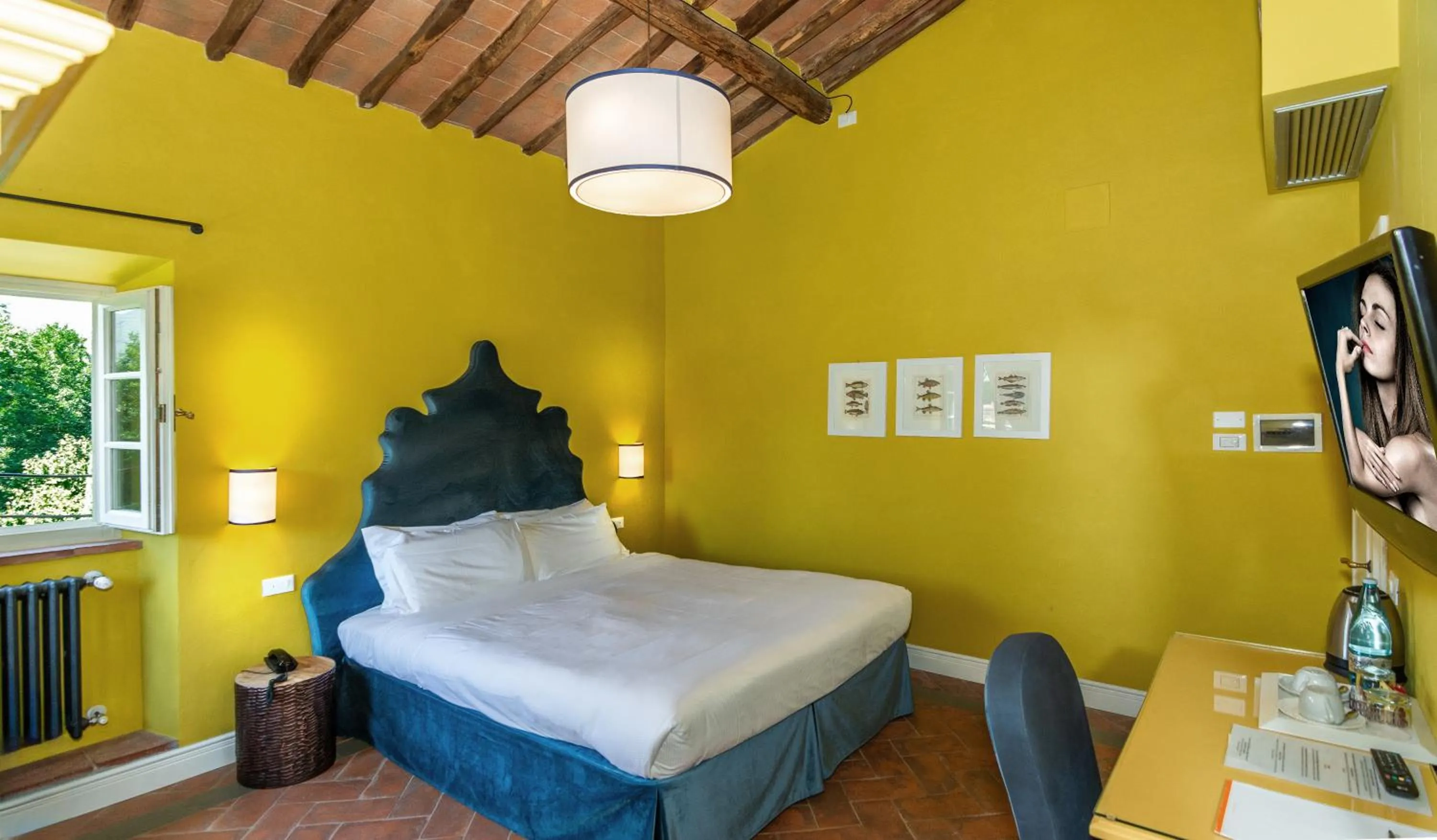 Bedroom, Bed in Hotel Albergo Villa Marta