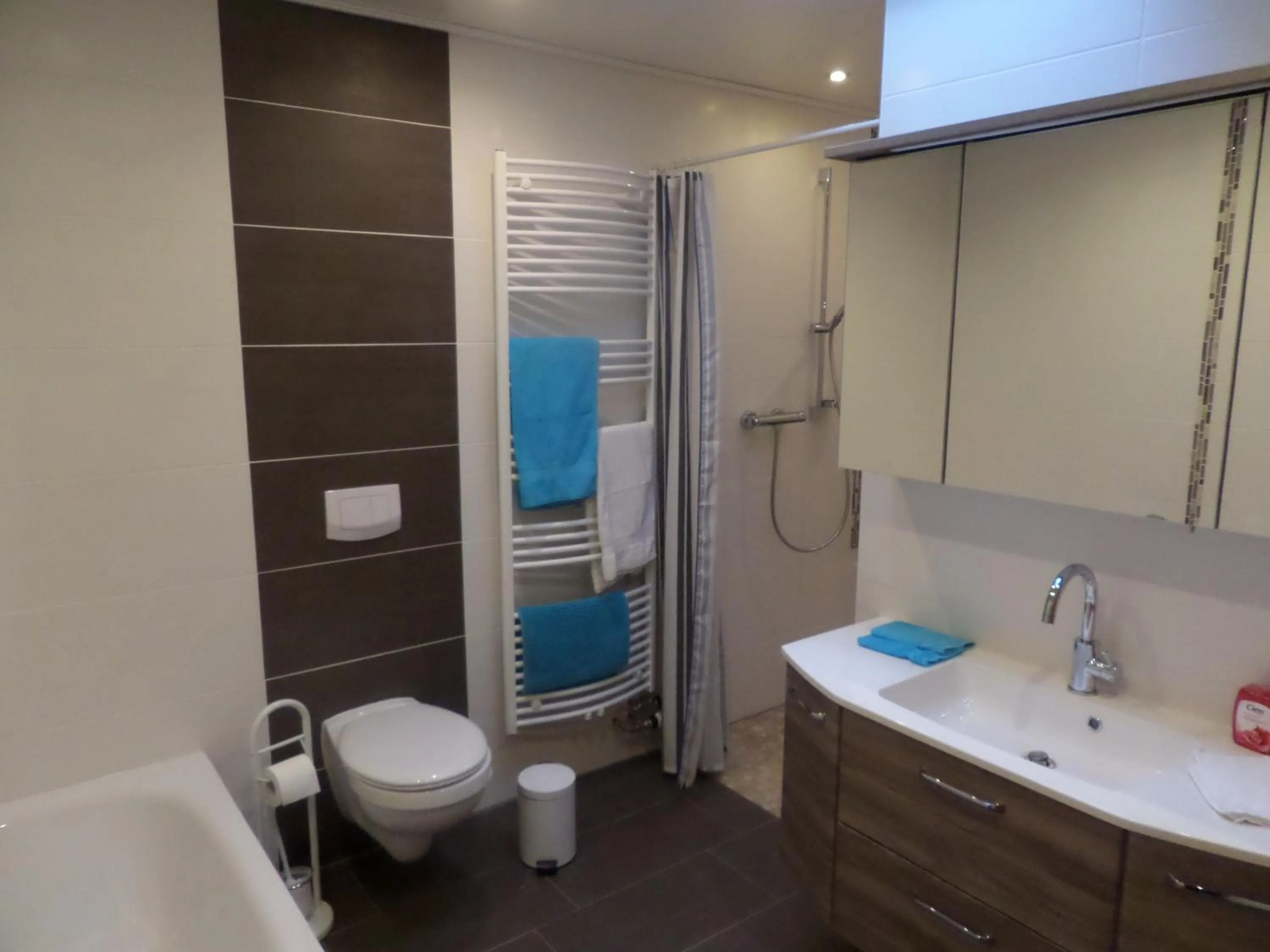 Bathroom in Ferienwohnung Baumann