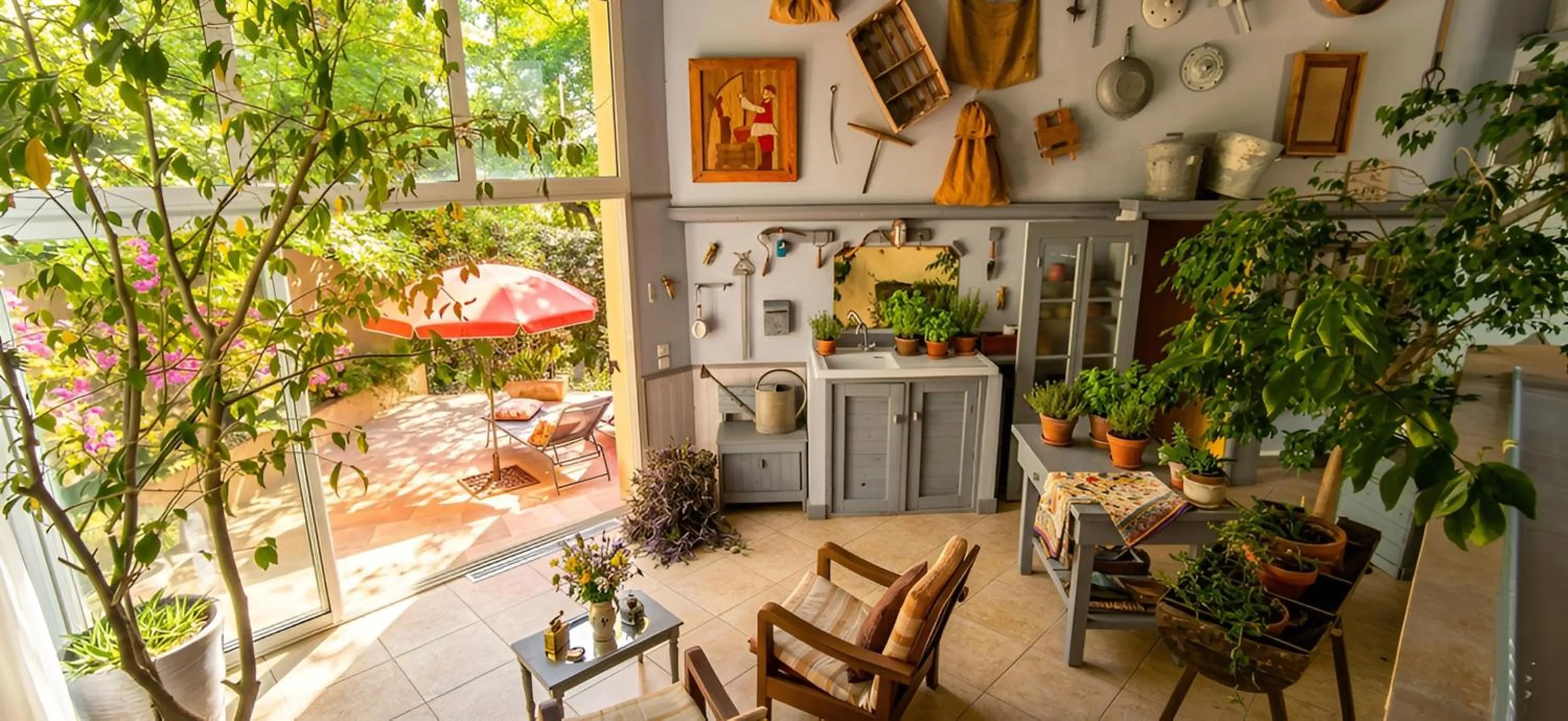 Living room in Clos du Veyrier