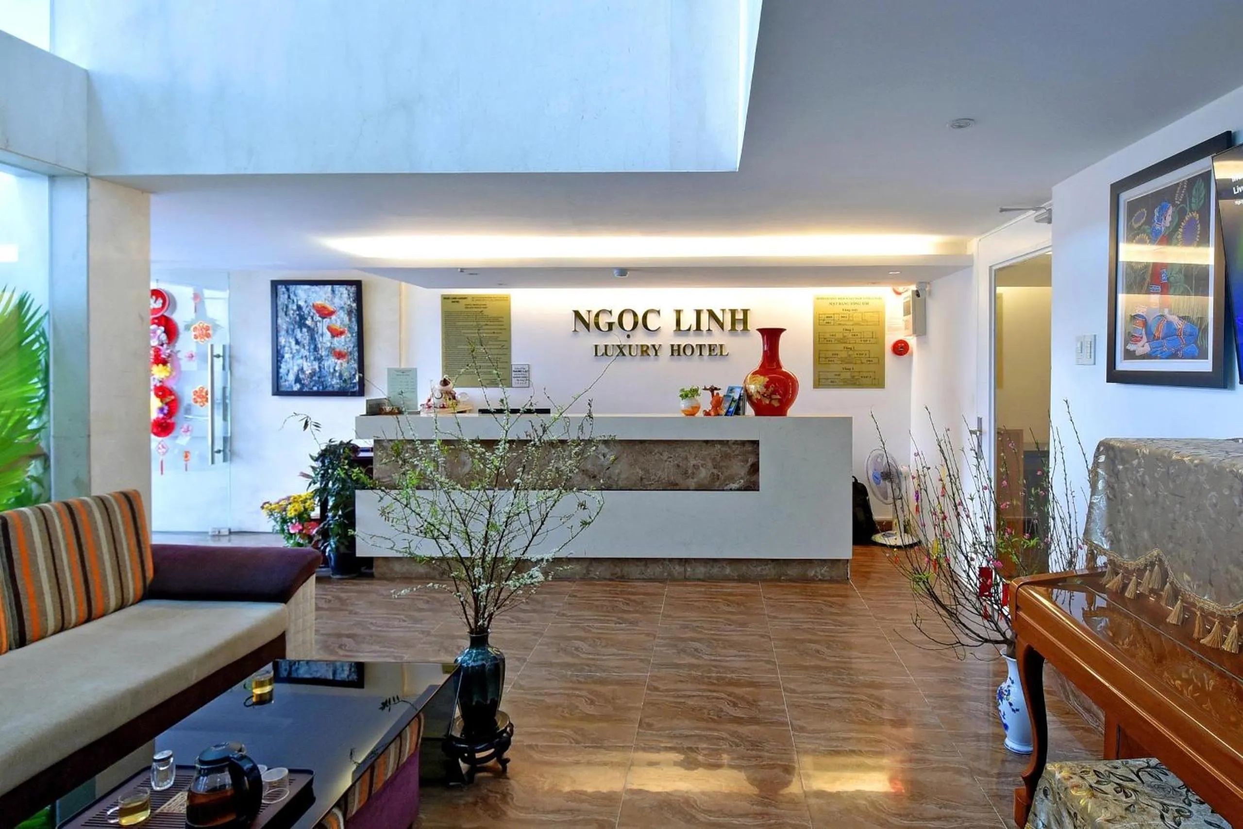 Lobby or reception in Ngoc Linh Luxury Hotel