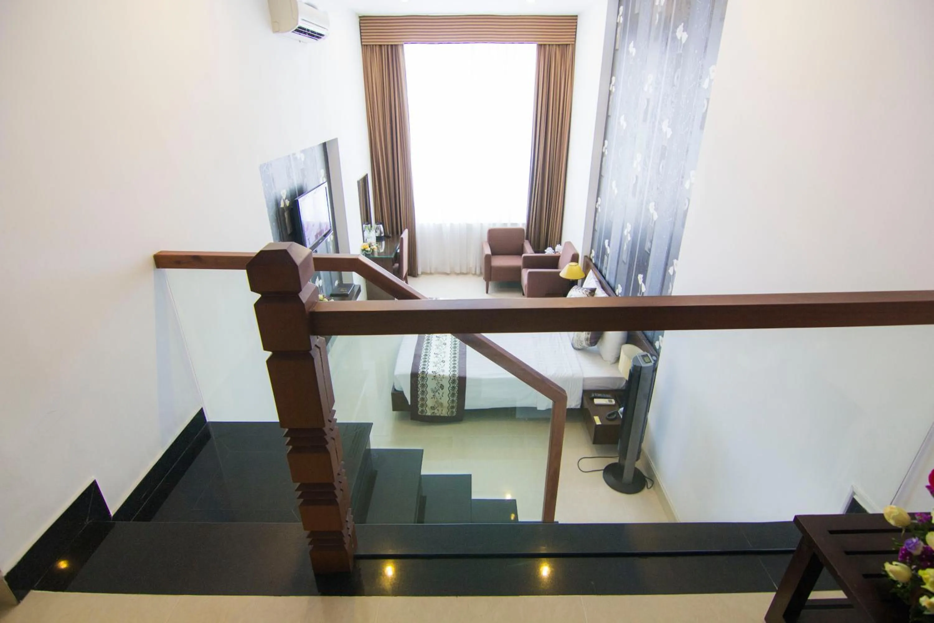 Balcony/Terrace in Ngoc Linh Luxury Hotel