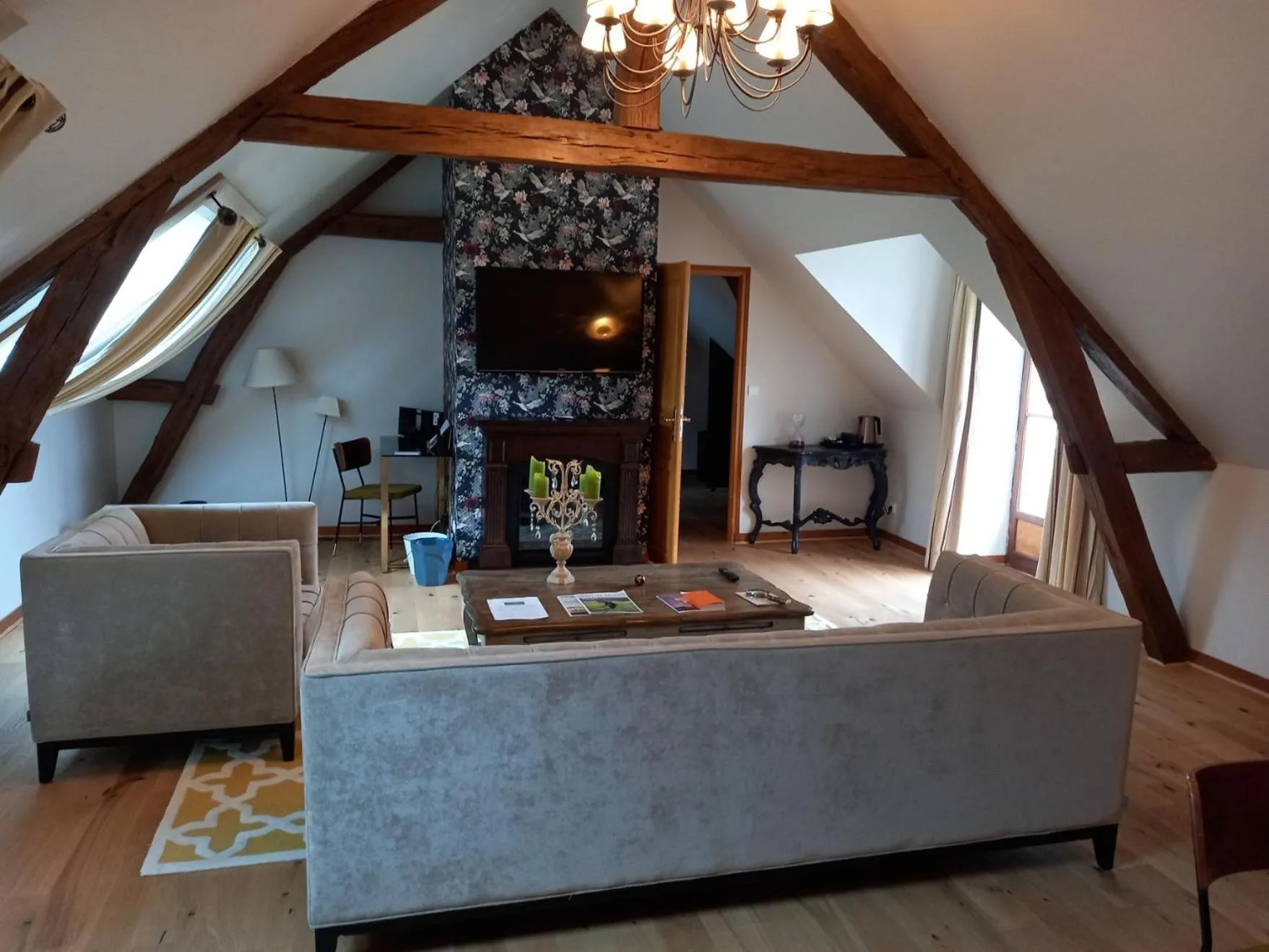 Living room in Domaine De Barive