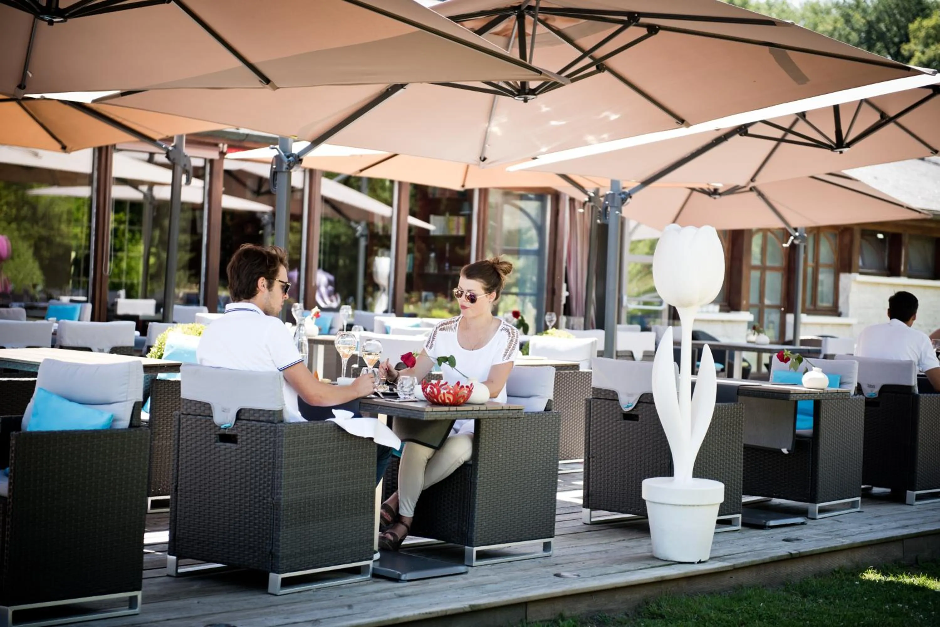 Patio in Domaine De Barive