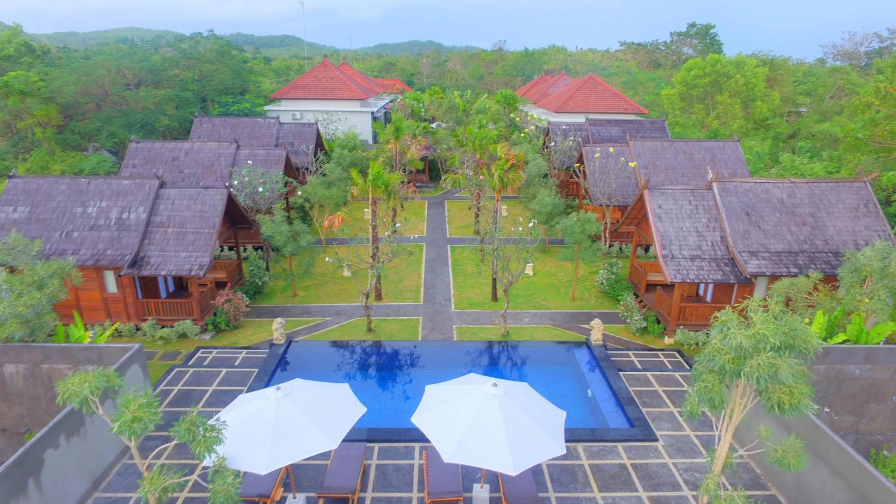 Garden view in D'padang