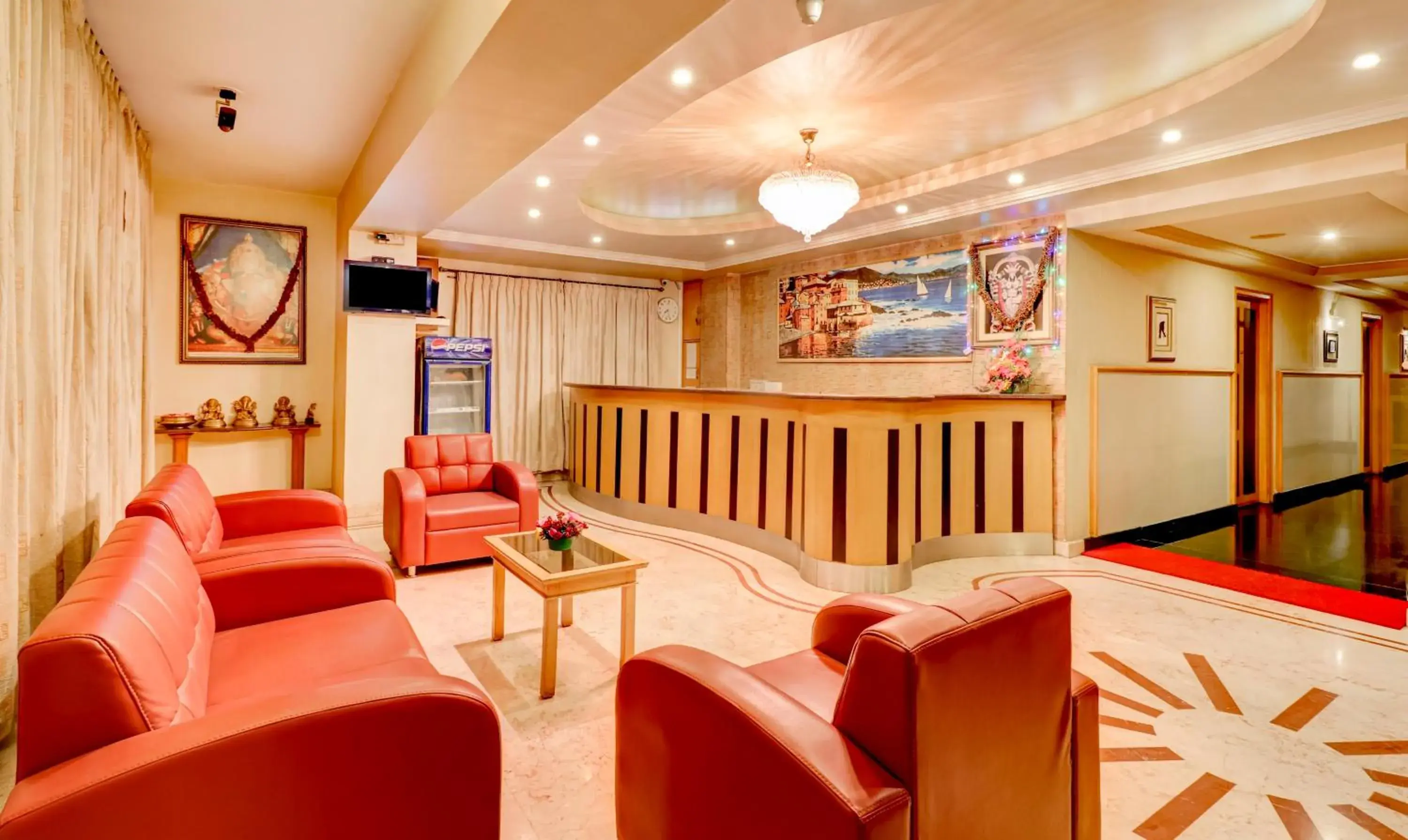 Lobby or reception in Treebo Terminus, Koramangala 5th Block Lobby or reception in Treebo Terminus, Koramangala 5th Block