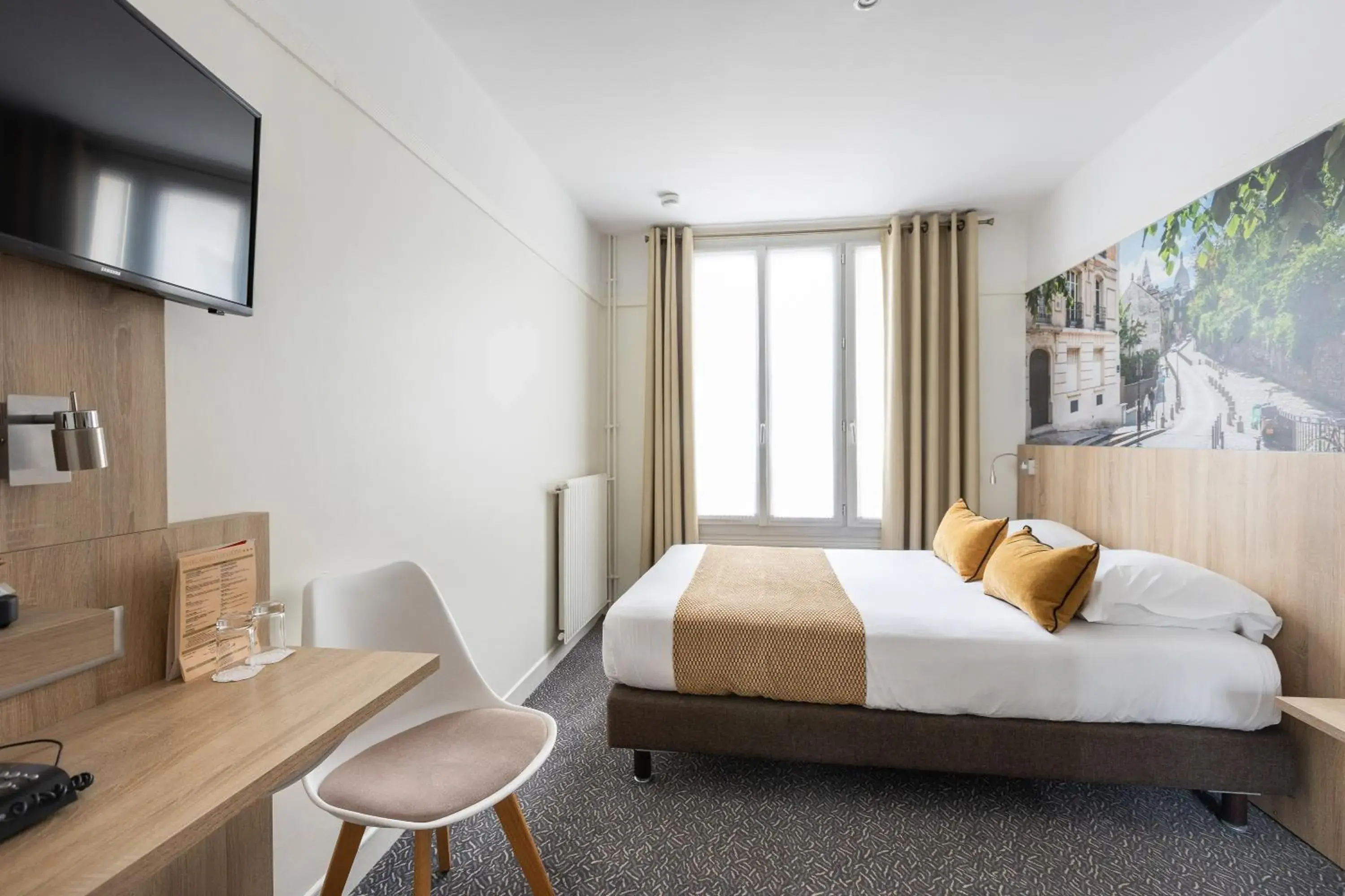 Bedroom, Bed in Hôtel Opera Lafayette Bedroom, Bed in Hôtel Opera Lafayette