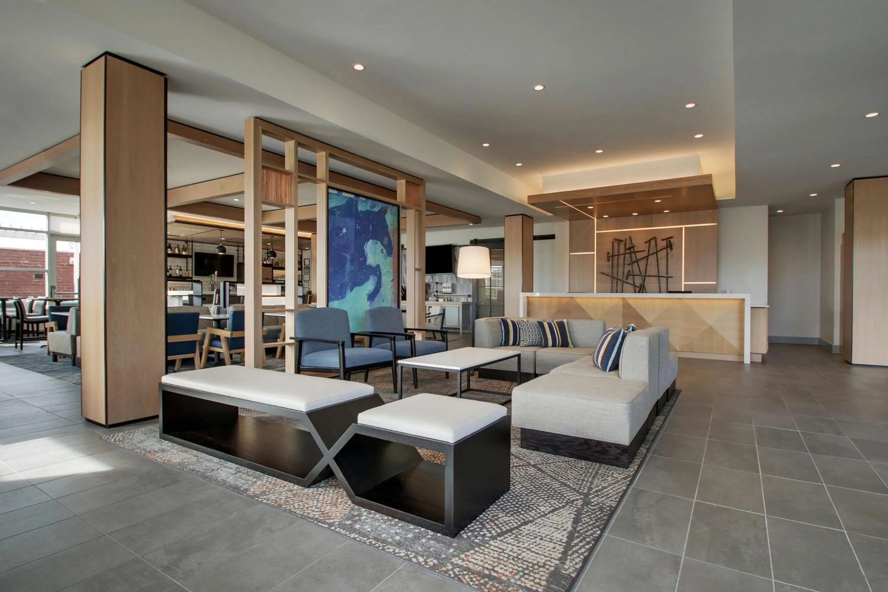 Lobby or reception in Hyatt House Oak Brook