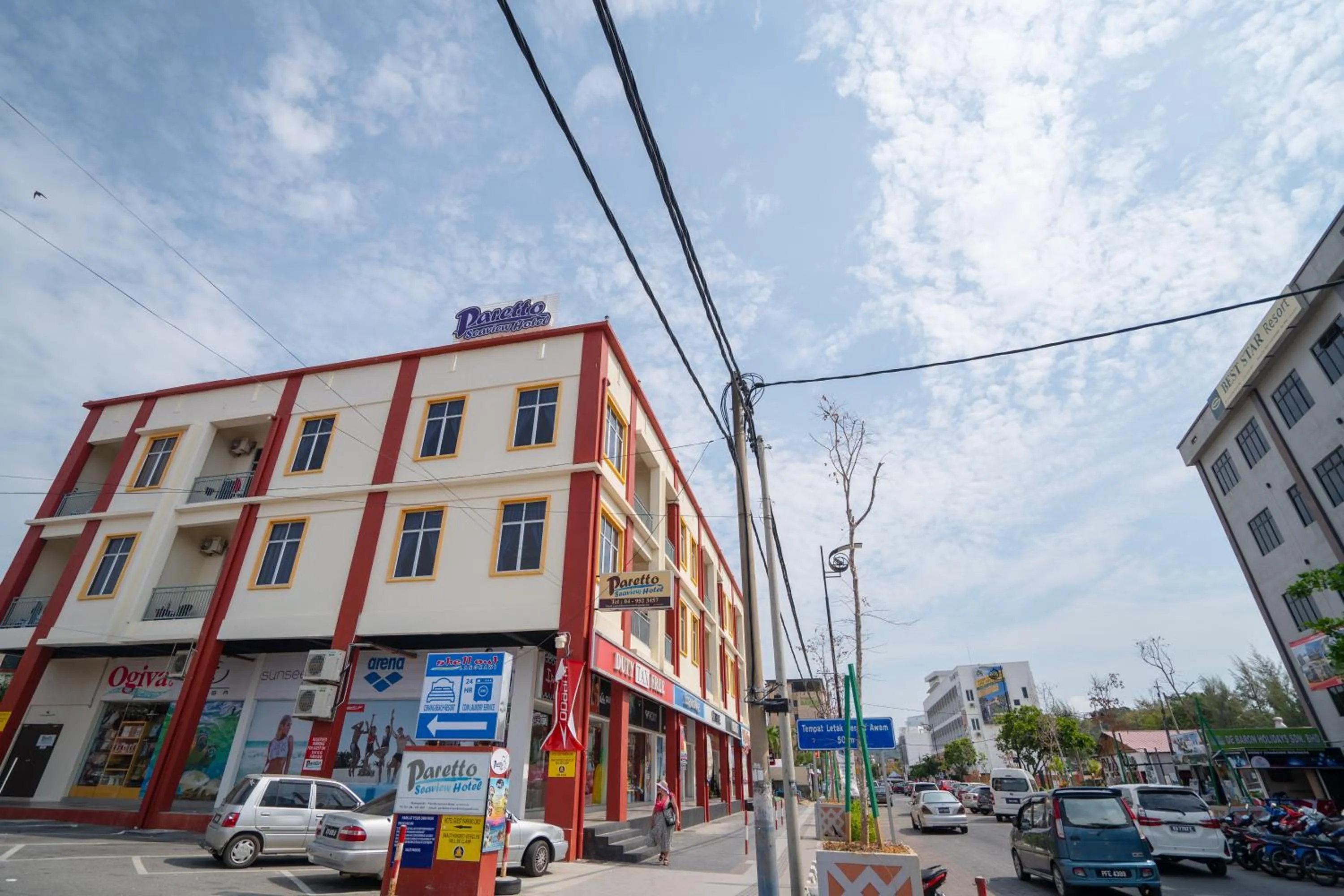 Property building in Paretto Seaview Hotel