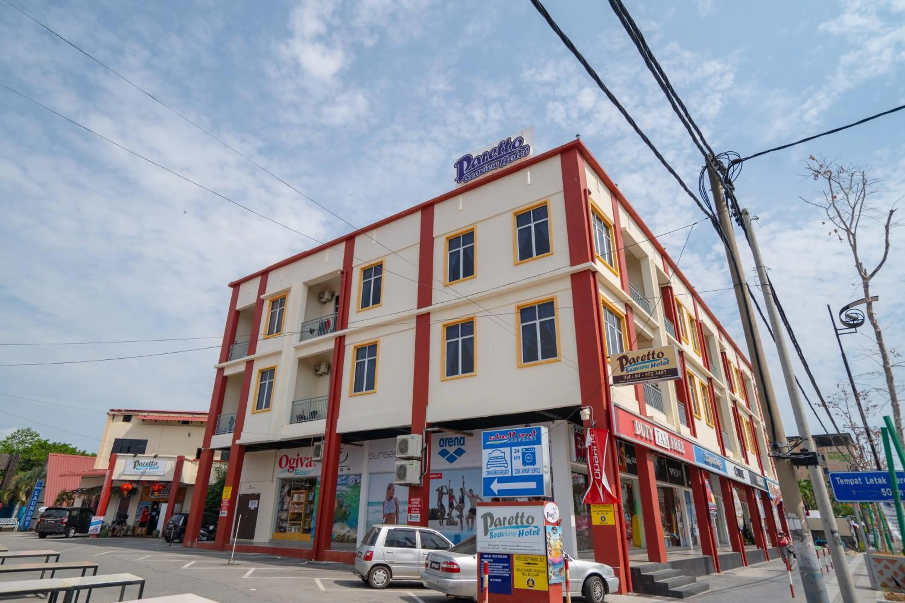 Property building in Paretto Seaview Hotel