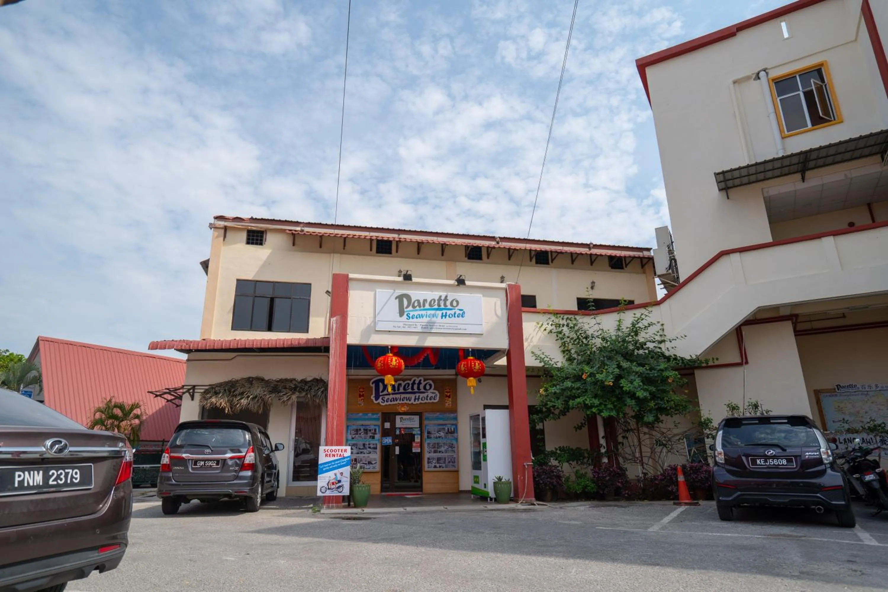 Property building in Paretto Seaview Hotel